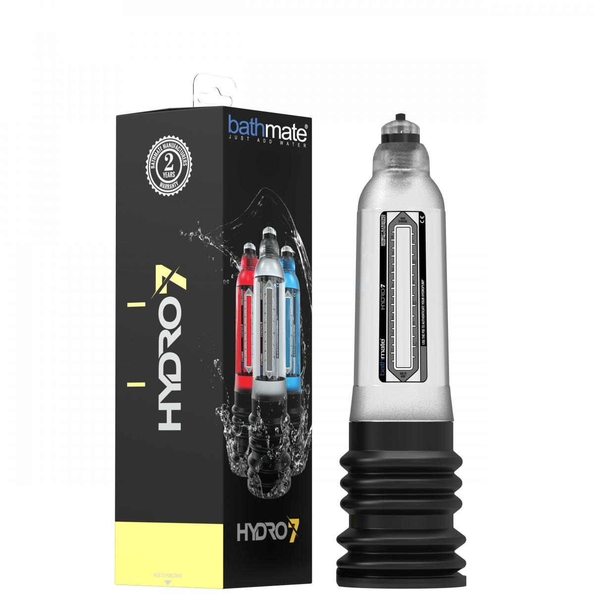 Bathmate Hydro 7 肉棒增大泵 透明