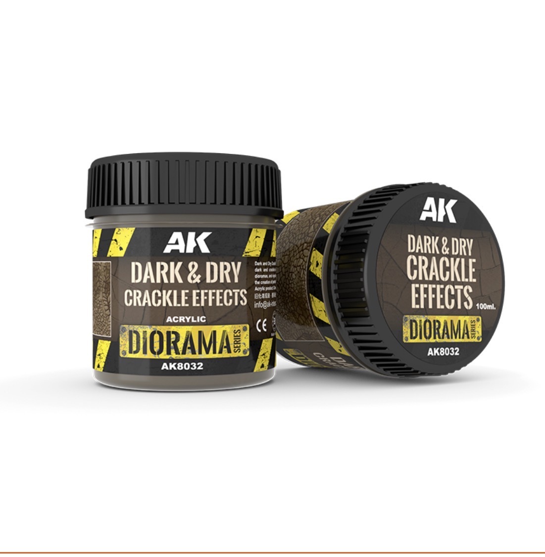 AK8032 dark & dry crackle effects 100ML