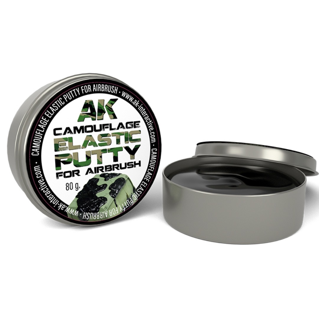 AK8076 CAMOUFLAGE ELASTIC PUTTY 遮蓋泥膠