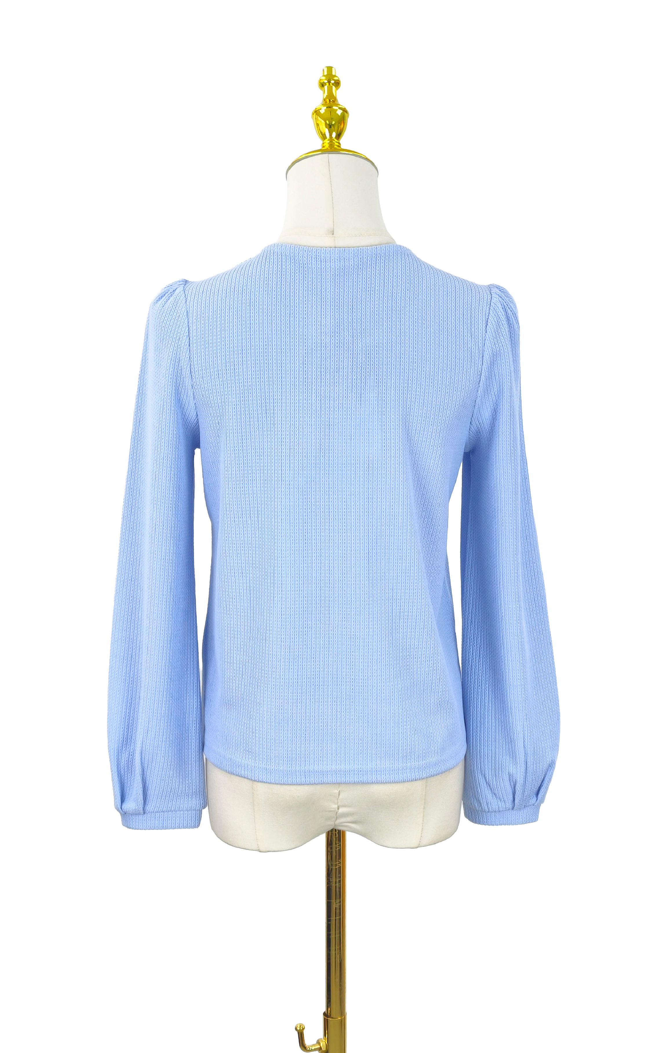 花邊領中袖上衣 LT0824A