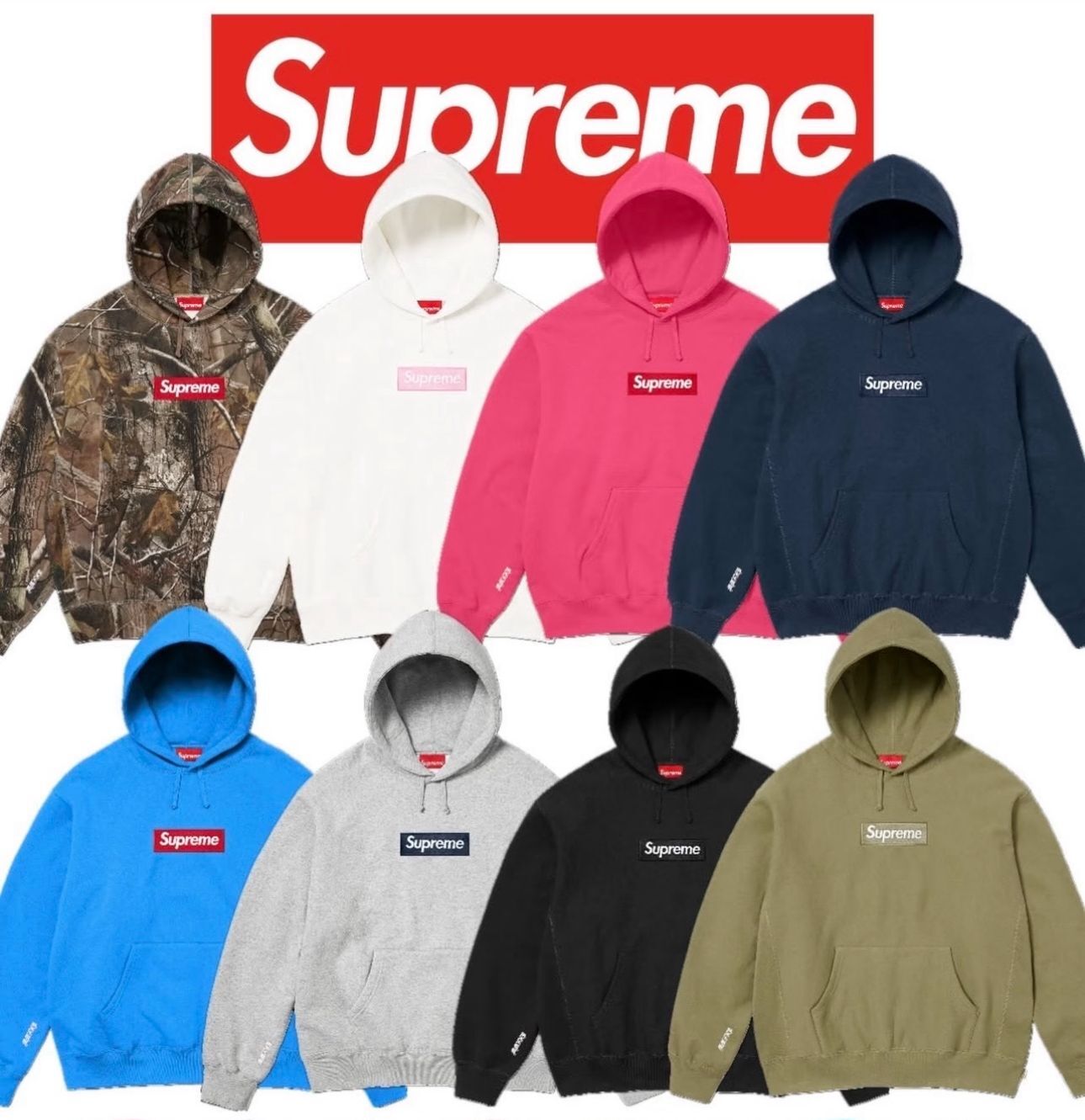 現貨|Supreme FW25 Box Logo Hooded Sweatshirt