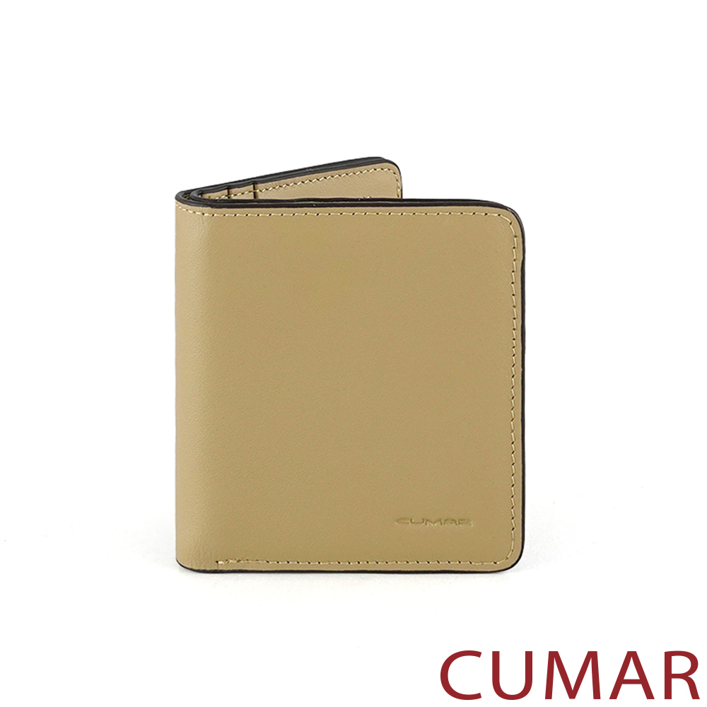 CUMAR|簡約輕薄對折零錢短夾