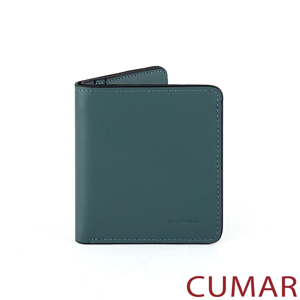 CUMAR|簡約輕薄對折零錢短夾