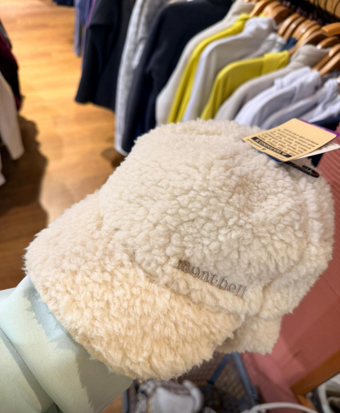 9/12 montbell 毛毛帽