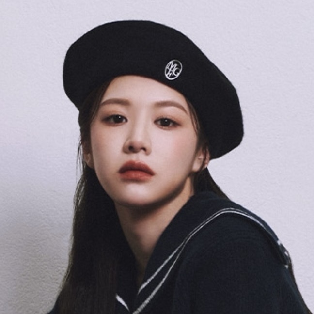 MARITHÉ FRANÇOIS GIRBAUD MFG 韓國 貝雷帽 羊毛 圓標 刺繡LOGO 黑