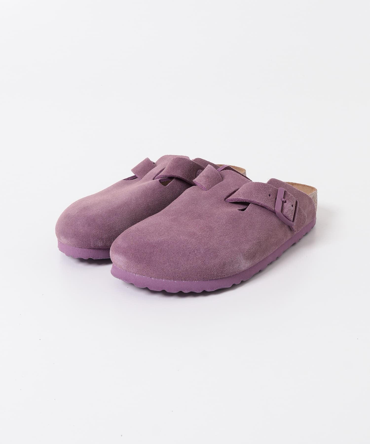 限時折扣預購┃BIRKENSTOCK Boston 勃肯 淡粉紫 麂皮 波士頓