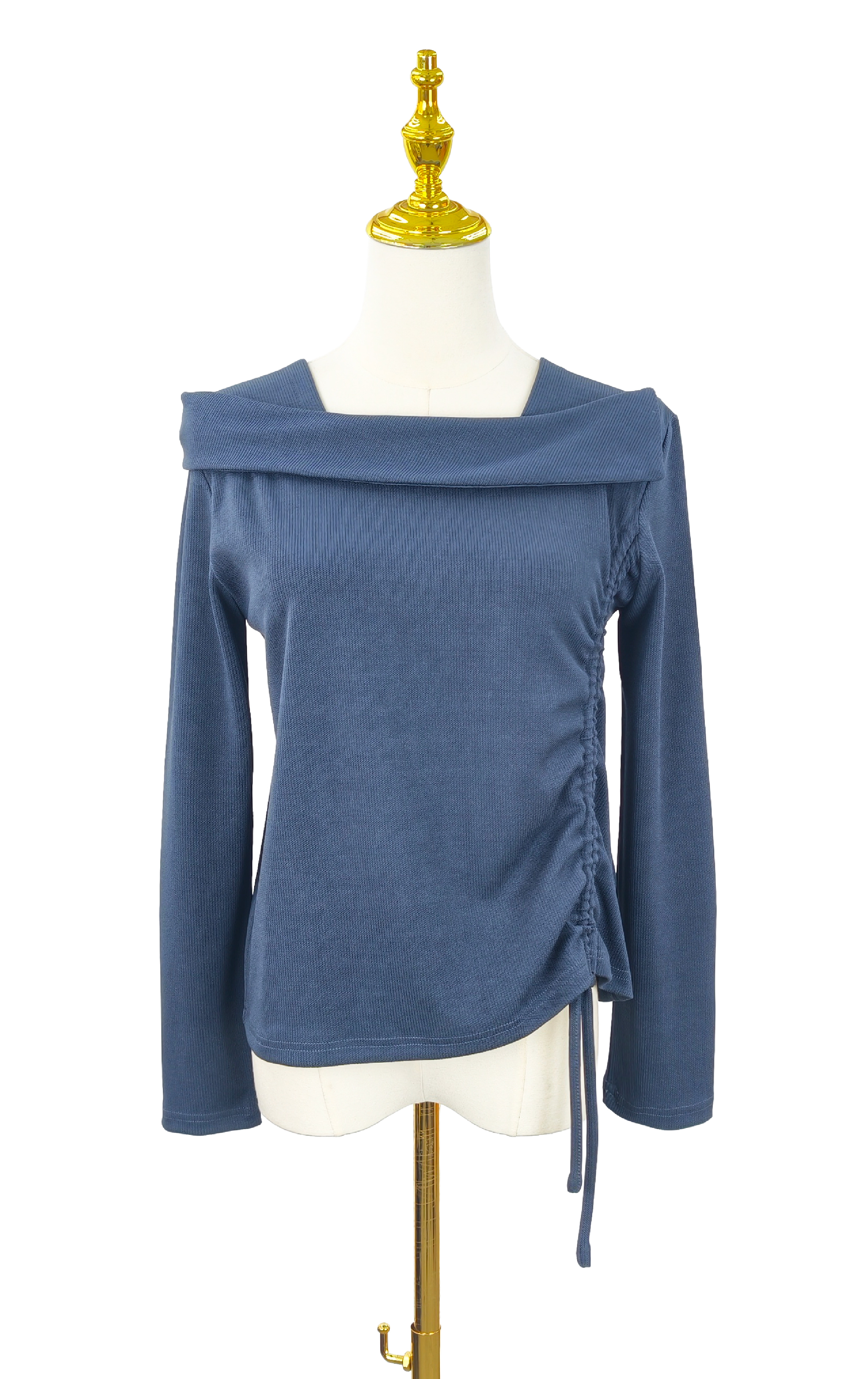 側腰束繩上衣 LT0341