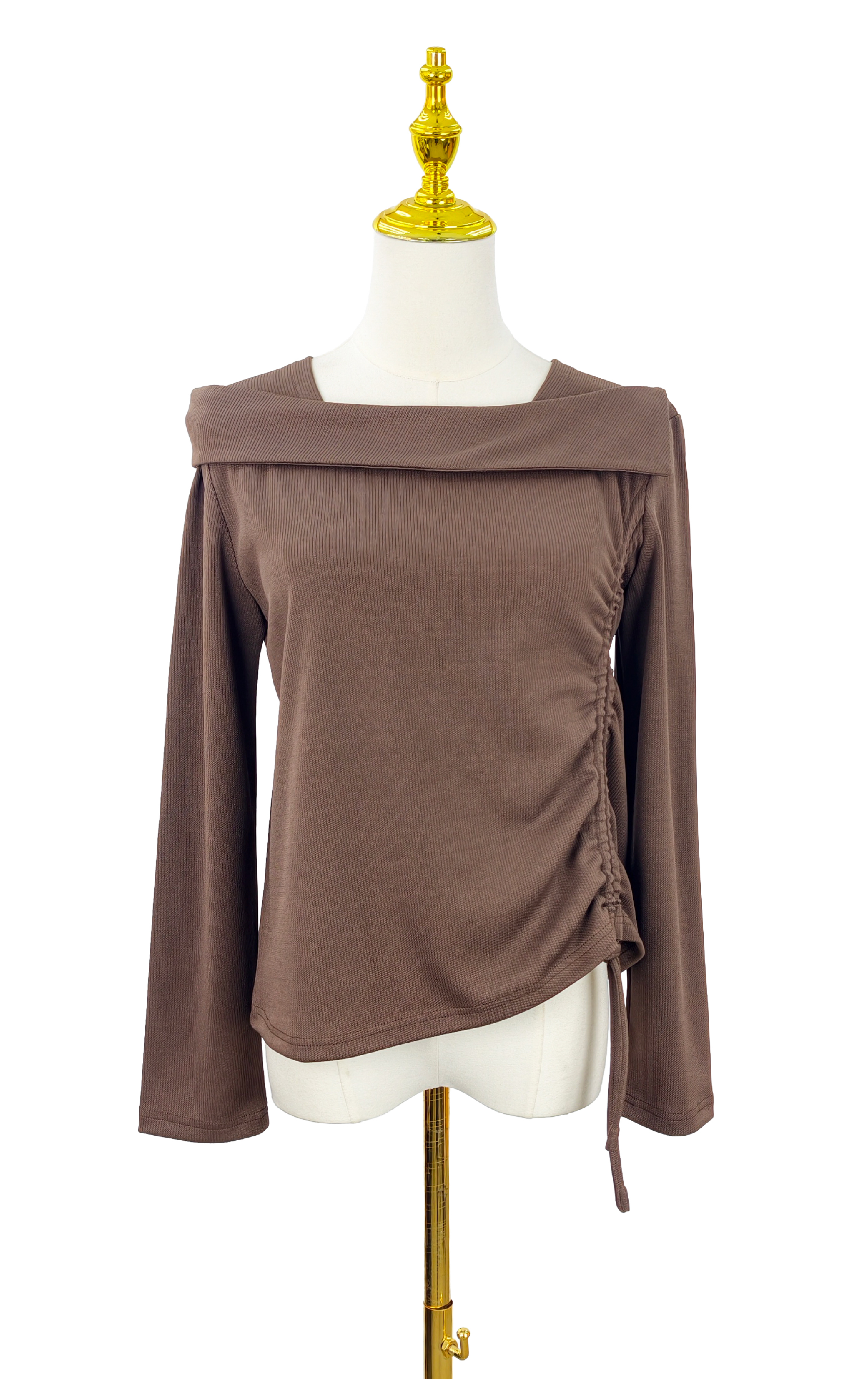 側腰束繩上衣 LT0341