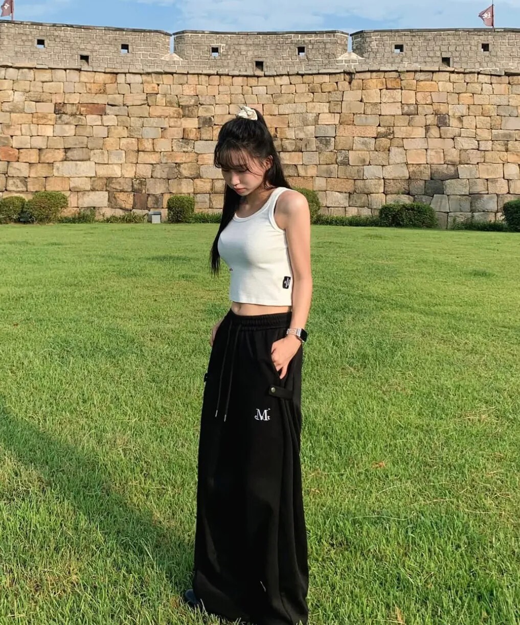 <快速出貨> MUCENT WEIR 側扣棉褲