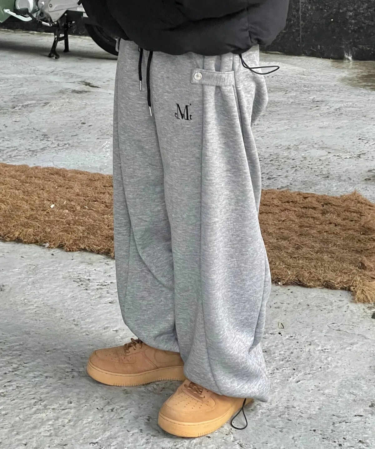 <快速出貨> MUCENT WEIR 側扣棉褲