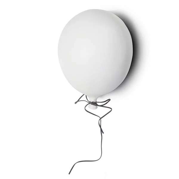 mini ByOn-氣球壁飾,氣球後方有洞孔,可在牆上安置鐵釘或是掛勾即可掛上