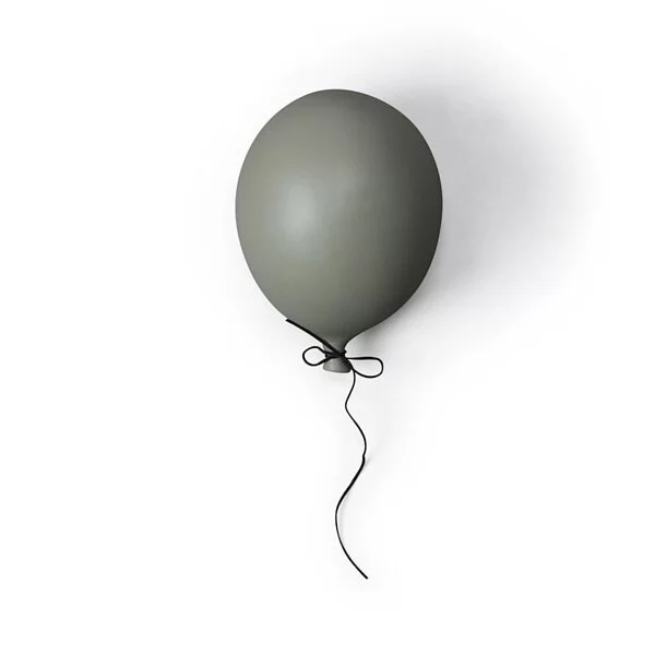 mini ByOn-氣球壁飾,墨綠,小氣球一入,緞帶一件/盒裝