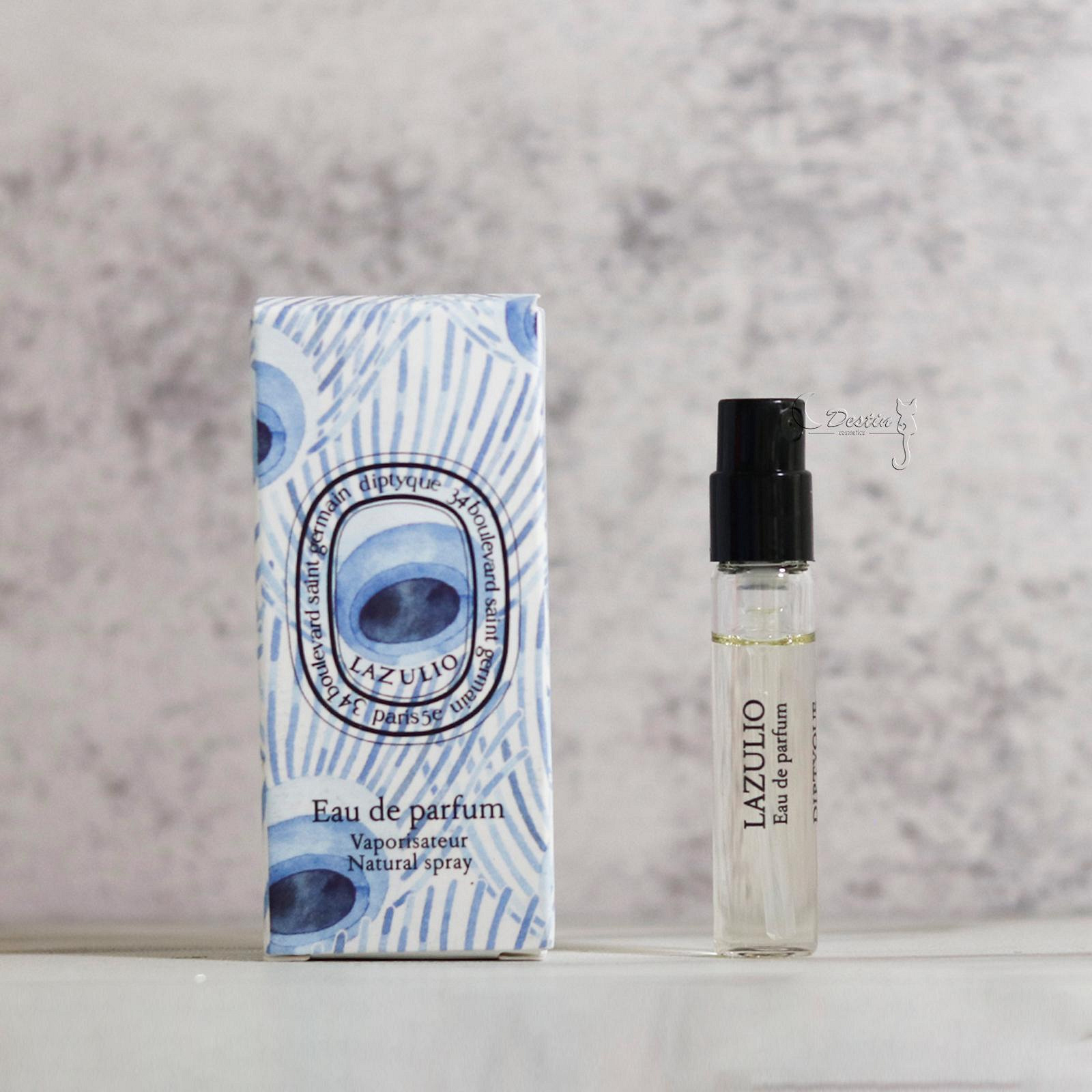 Diptyque 青黛琉璃Lazulio 中性淡香精2ml 試管香水