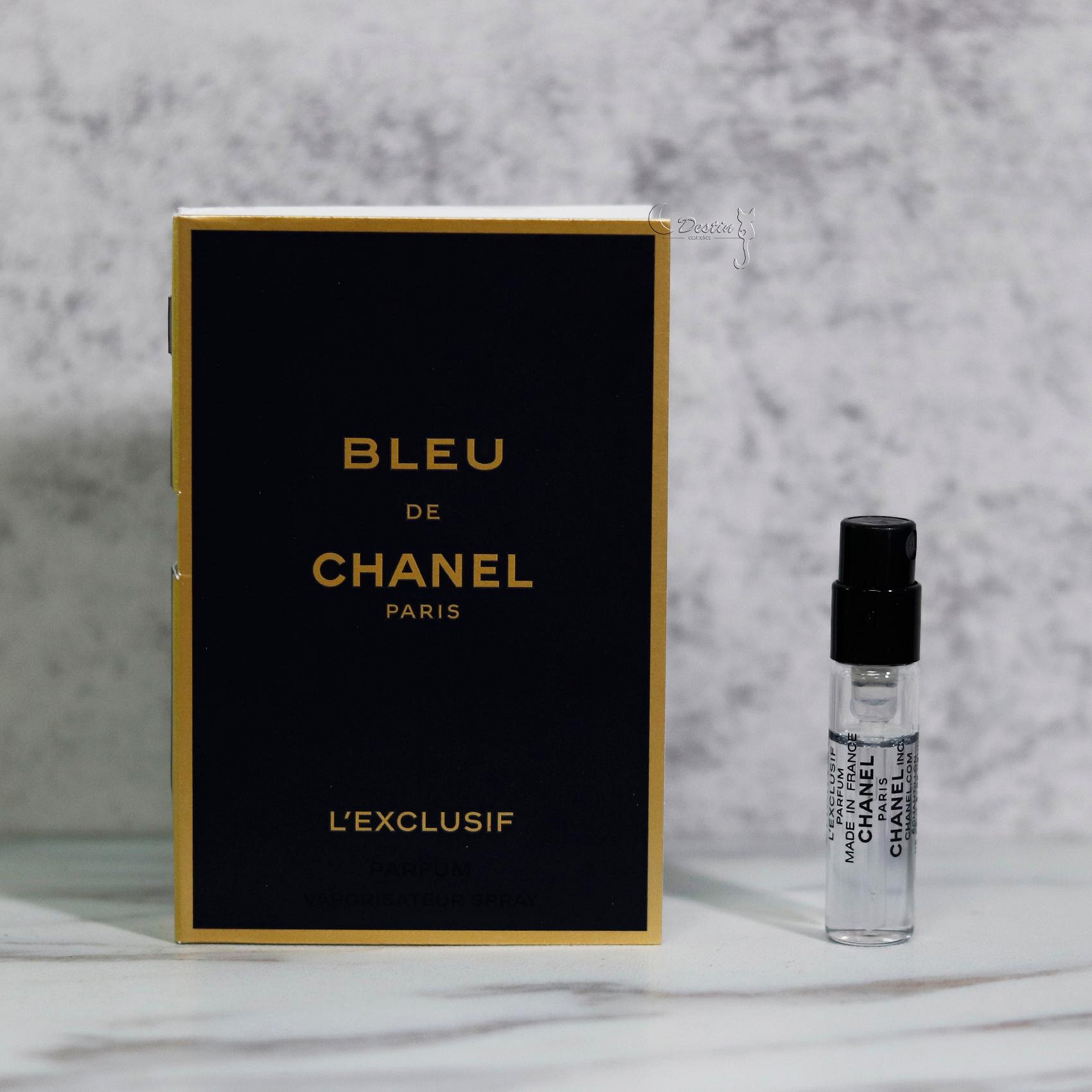 CHANEL 香奈兒藍色蔚藍Bleu De Chanel L'EXCLUSIF 男性淬煉香精1.5mL