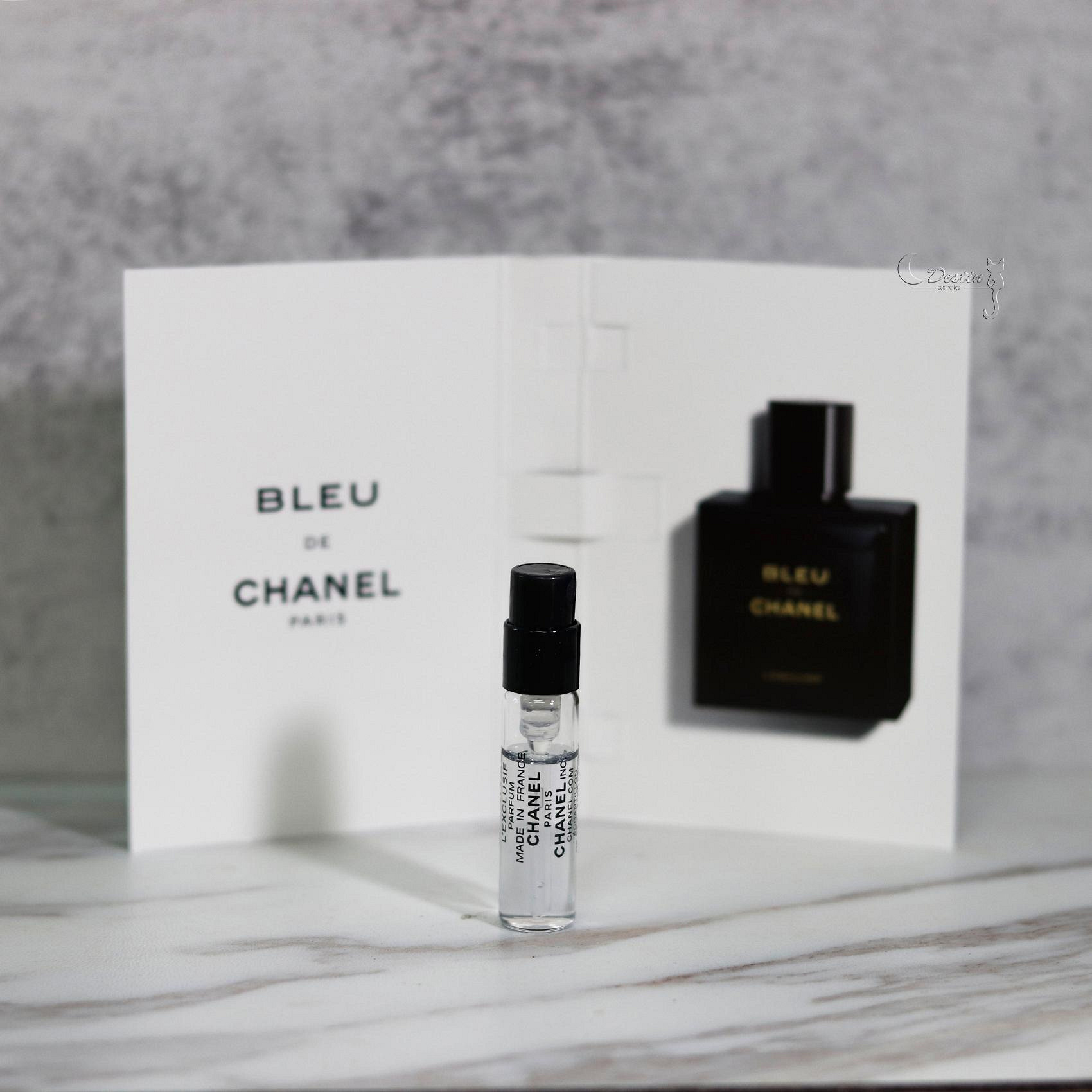 CHANEL 香奈兒藍色蔚藍Bleu De Chanel L'EXCLUSIF 男性淬煉香精1.5mL