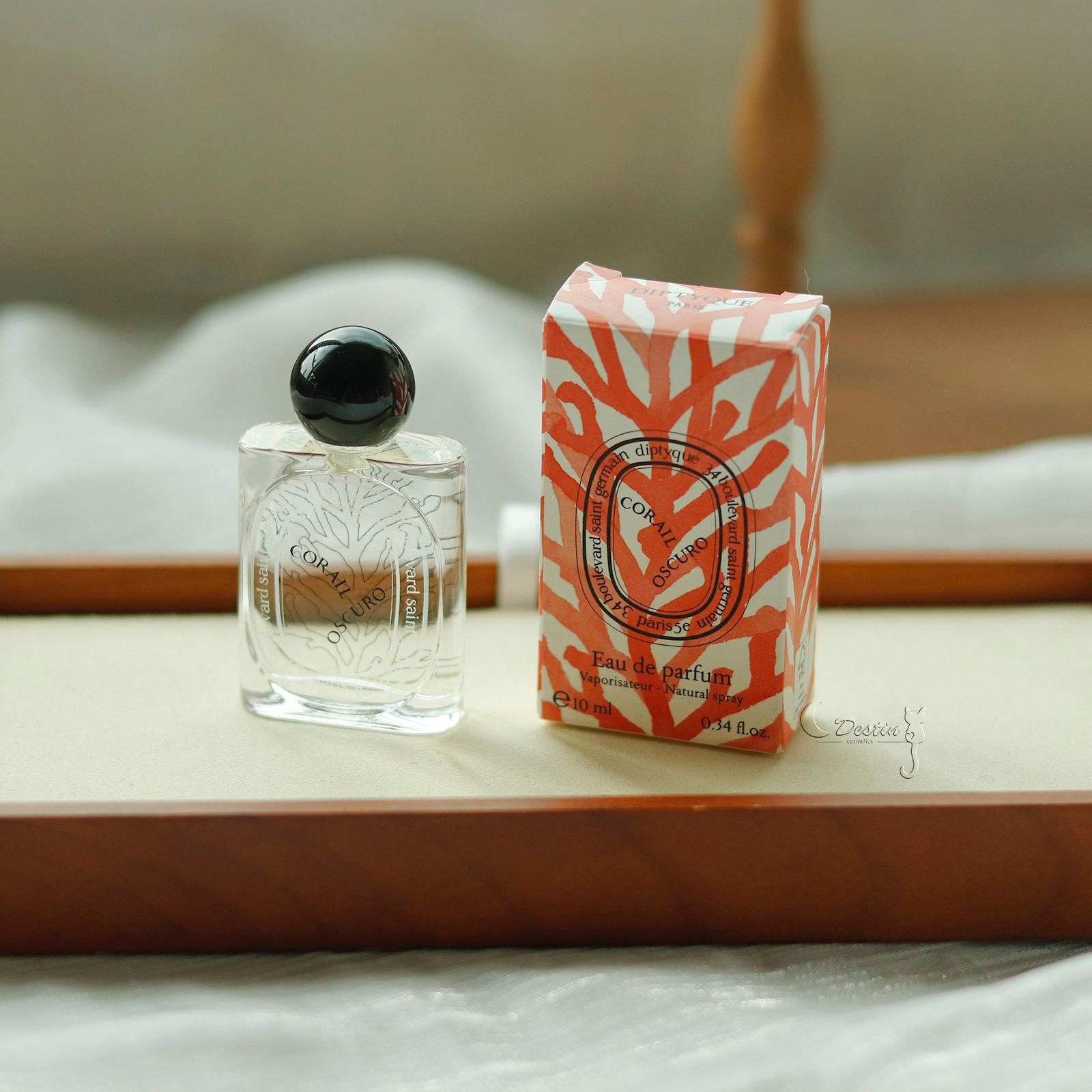 Diptyque 幽影珊瑚Corail Oscuro 中性淡香精10mL Q版香水沾式