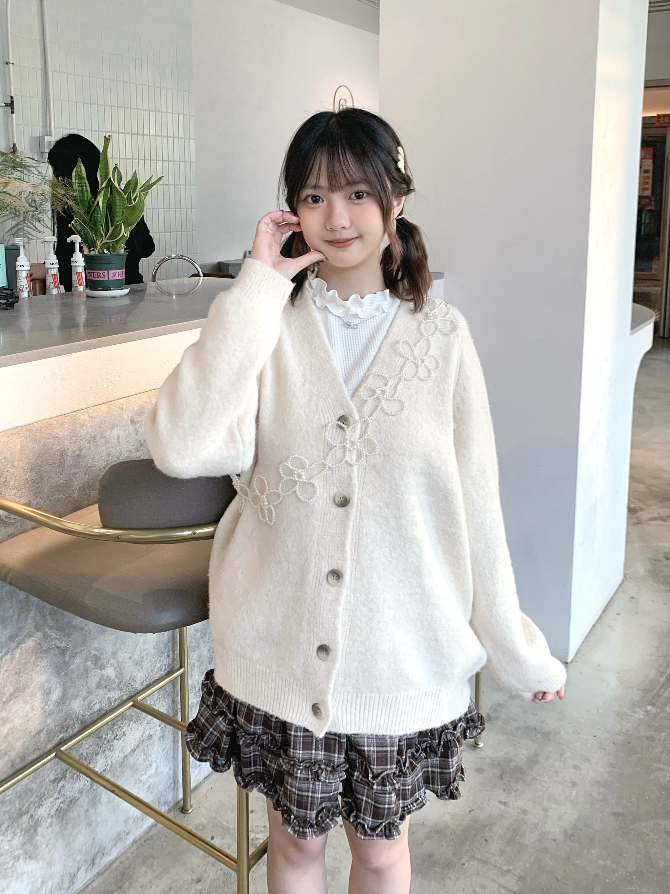 （停產）JK0383 | 軟綿綿百搭oversize針織外套˚☁️𓍯₊⋆