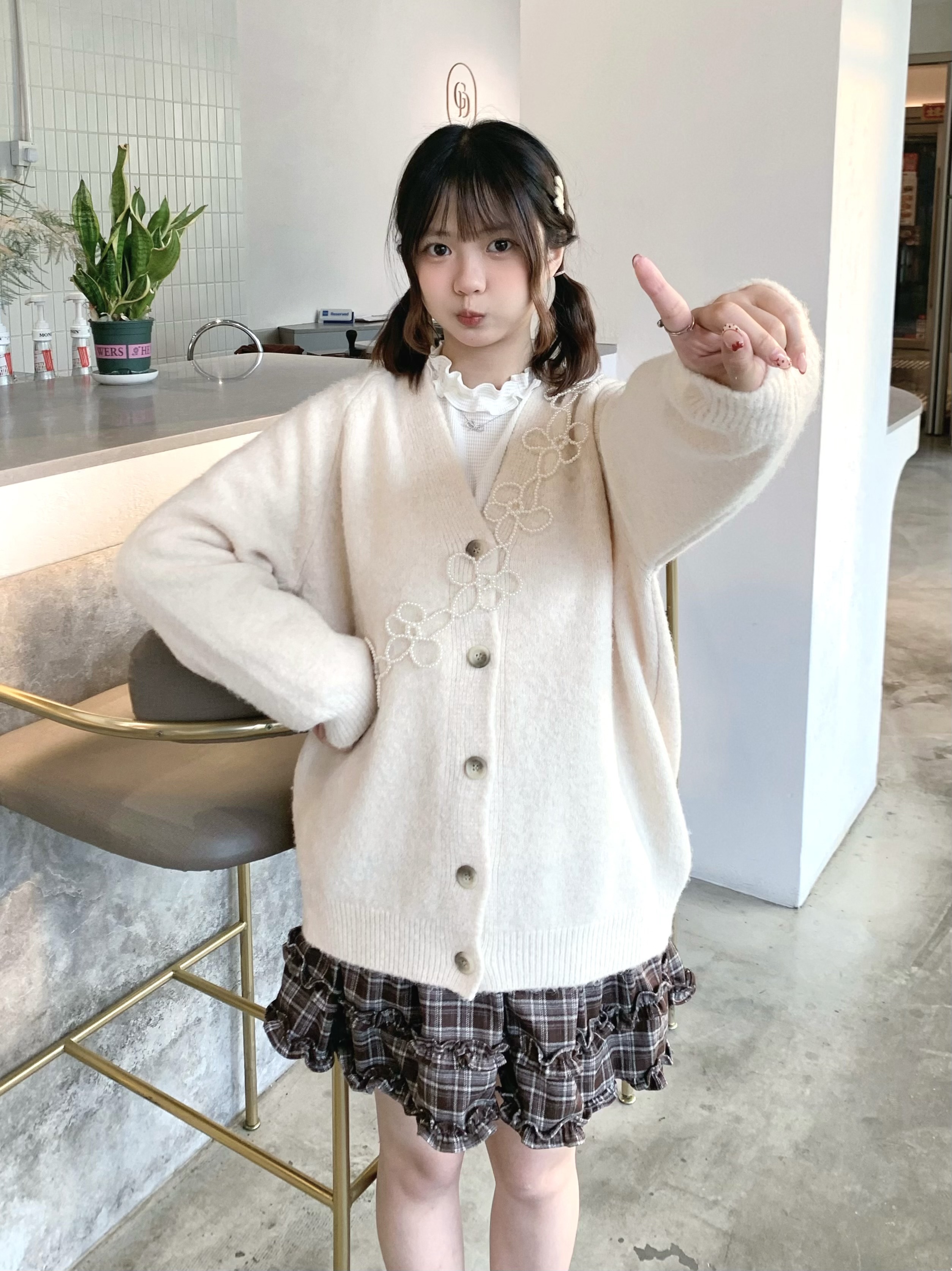 （停產）JK0383 | 軟綿綿百搭oversize針織外套˚☁️𓍯₊⋆