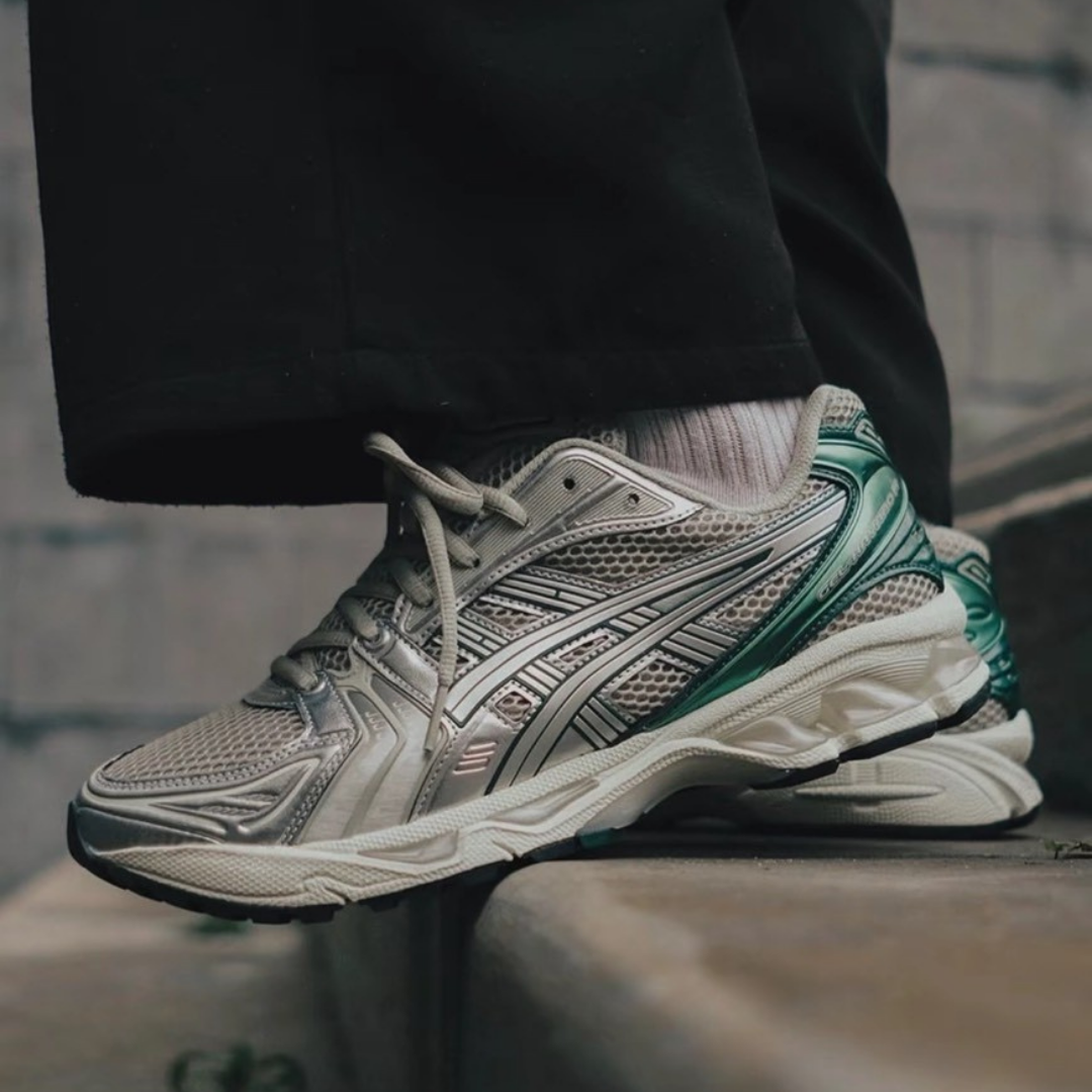 "代購" Asics Gel-Kayano 14 "Dried Leaf Green" 白銀綠 男女鞋 1203A537-300