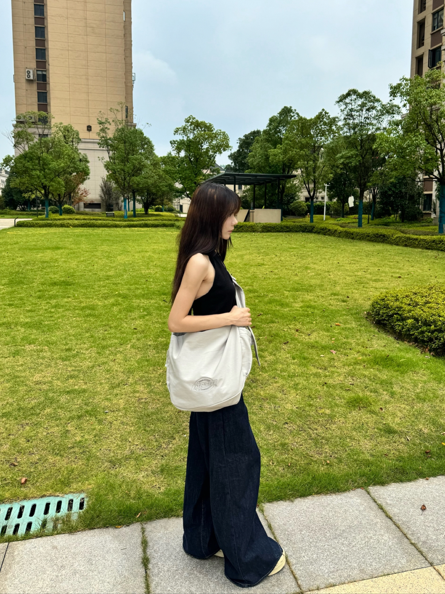 代購-Dickies 日系工裝 斜挎包單肩包  男女同款款 4色