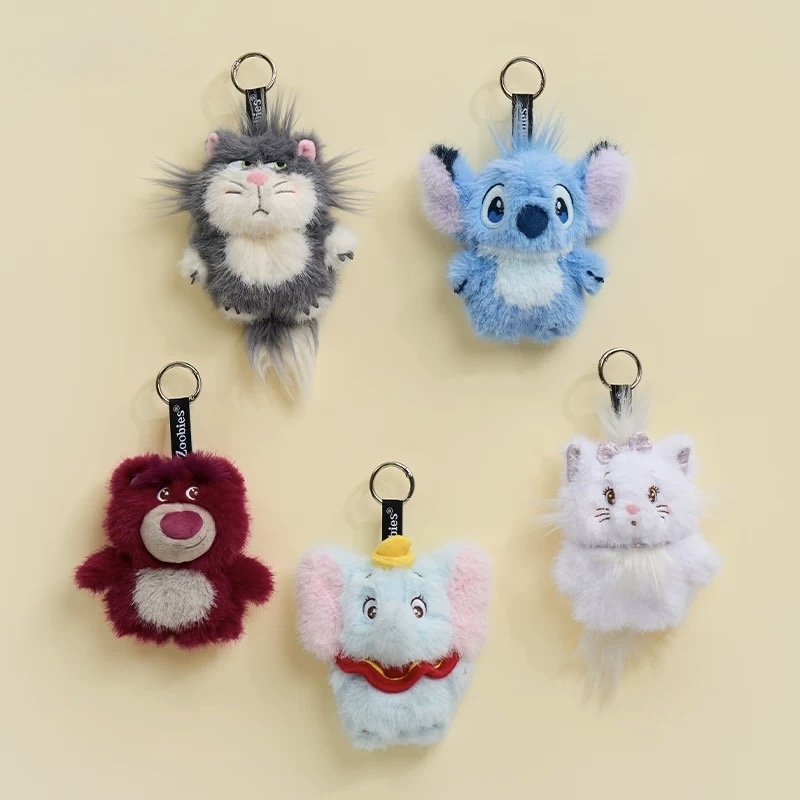 DISNEY x ZOOBIES 迪士尼 玩具總動員 多角色 毛絨 站姿 耳機包 圓釦 吊飾