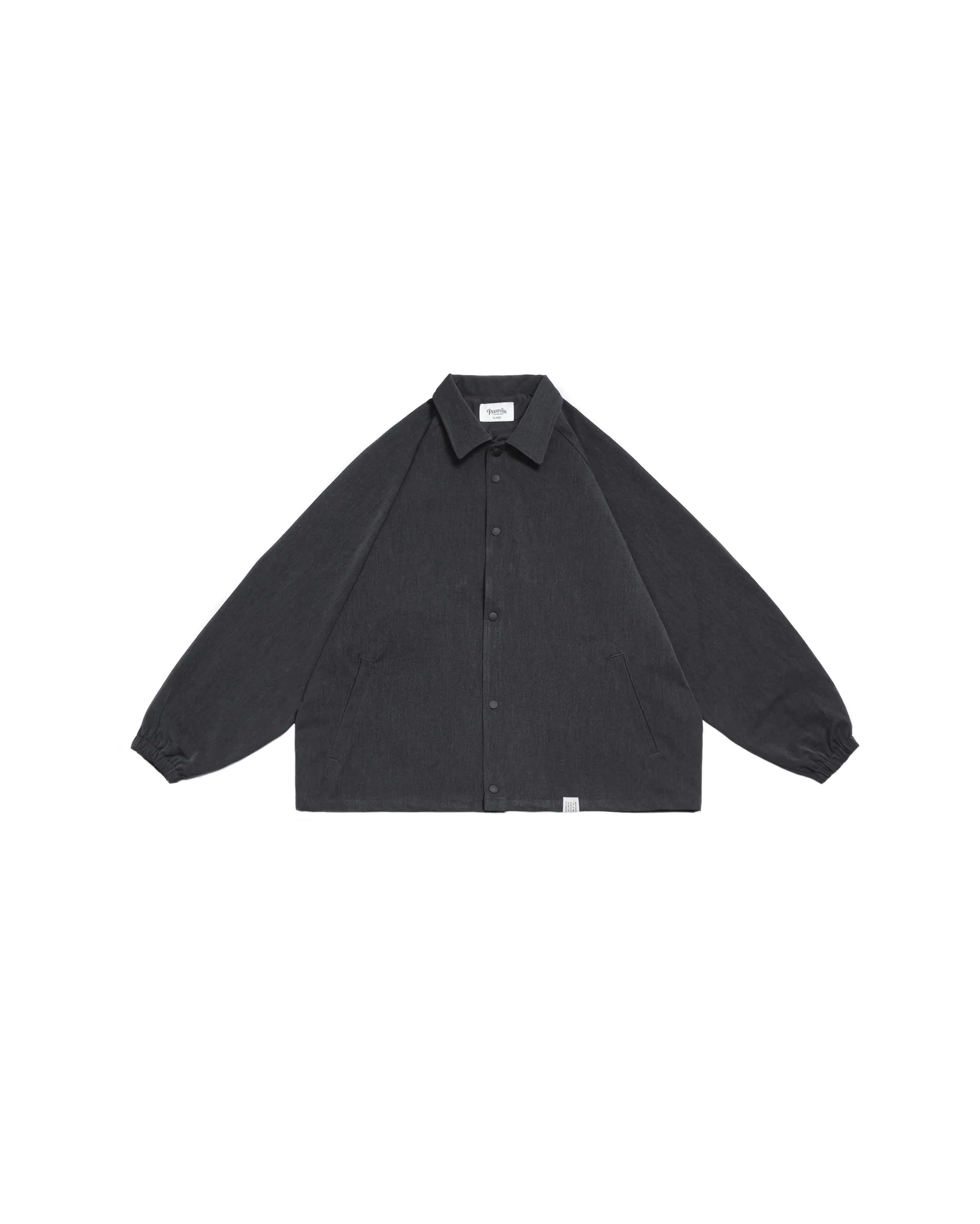 PERSEVERE SUITING COACH JACKET - DARK GREY