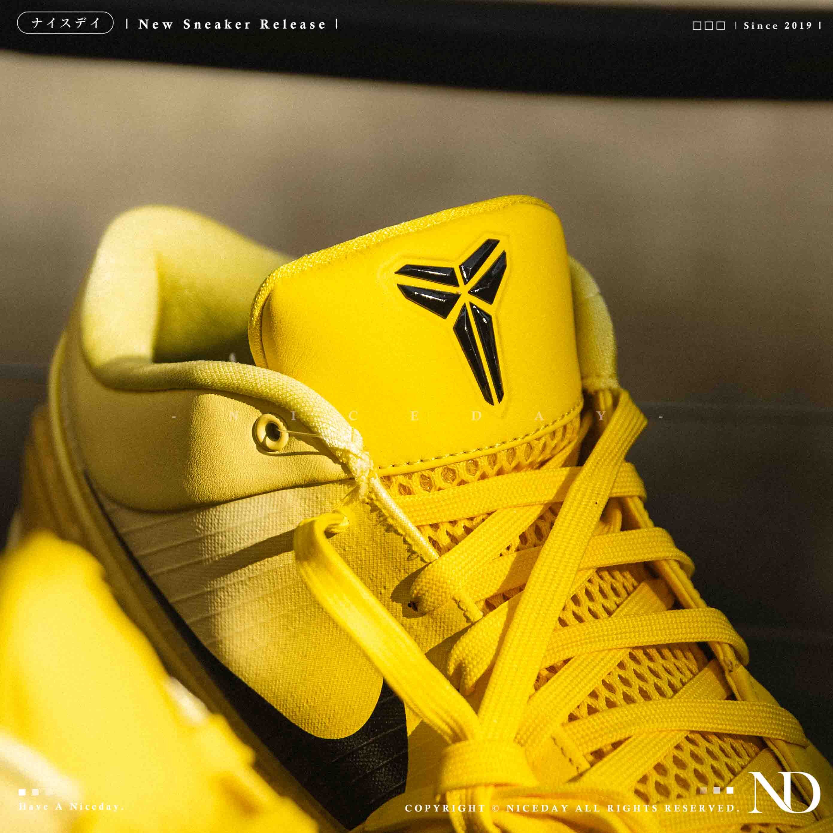 NICEDAY 現貨Nike Kobe 4 Protro CHBL 復刻李小龍中國黑黃黃經典男鞋