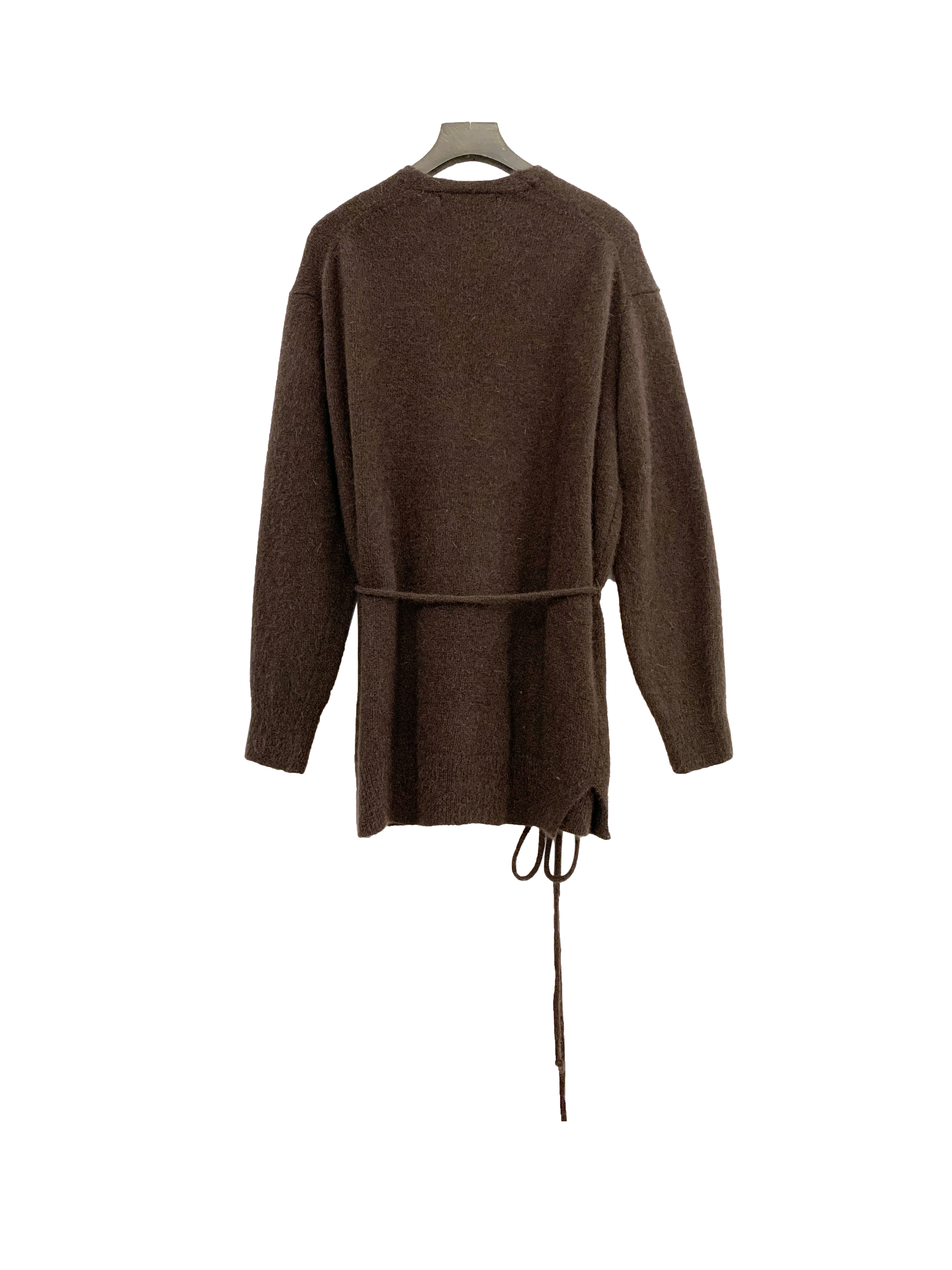 V領浣熊毛套褲-單上衣