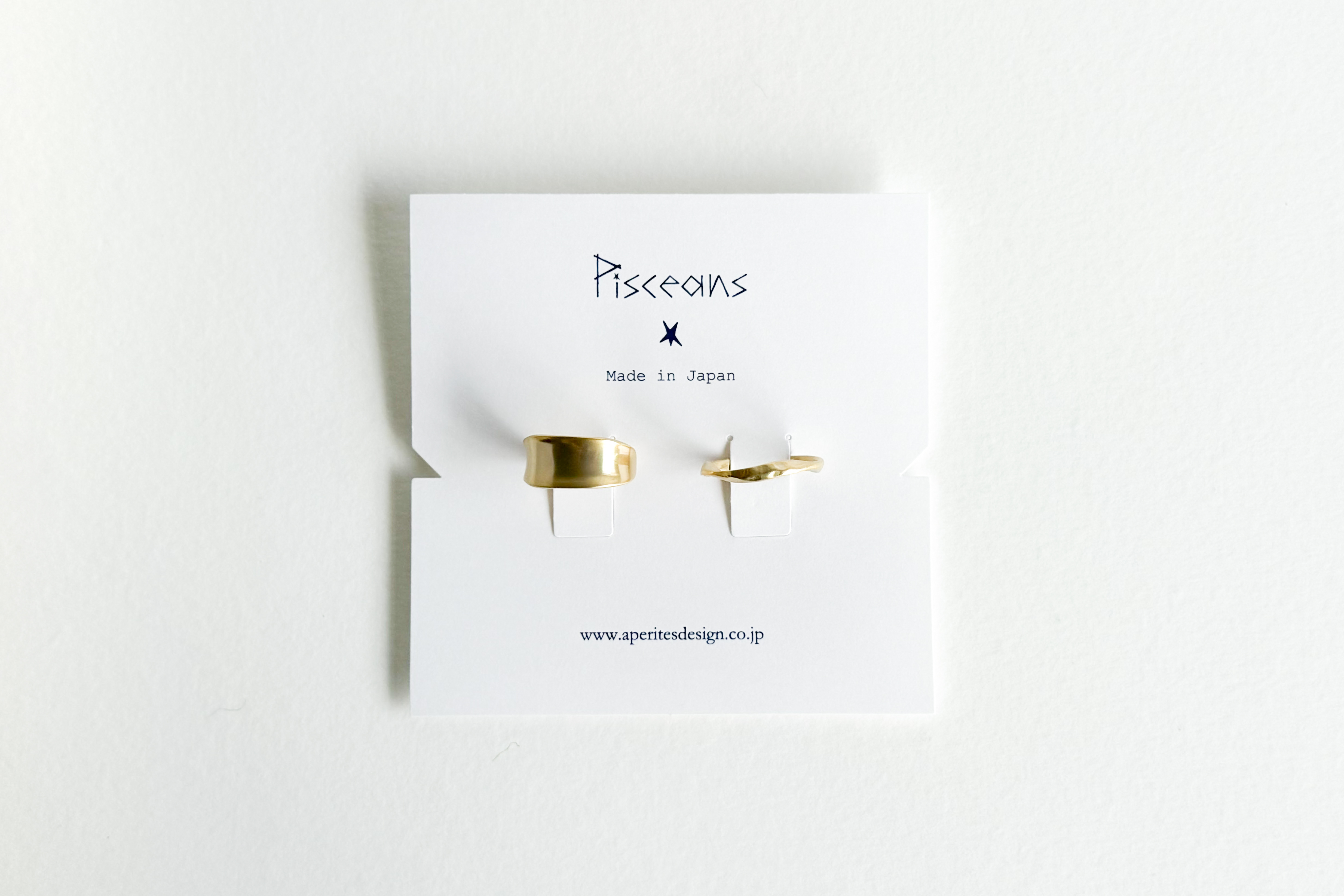 Pisceans - 凹弧&扭轉戒指兩件組 GD