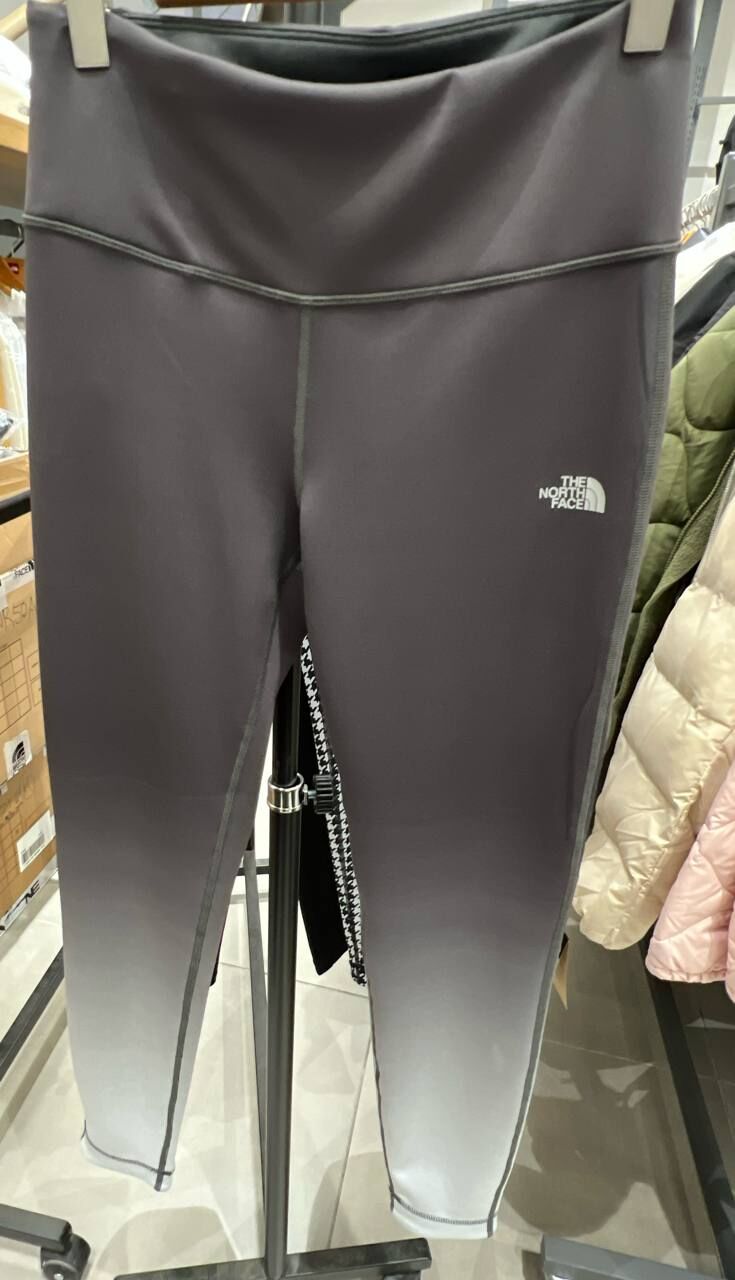[K] THENORTHFACE CHARCOAL GREY W'S SMOOVE RVS LEGGINGS, NF6KR30J-CHG (KTNF44)