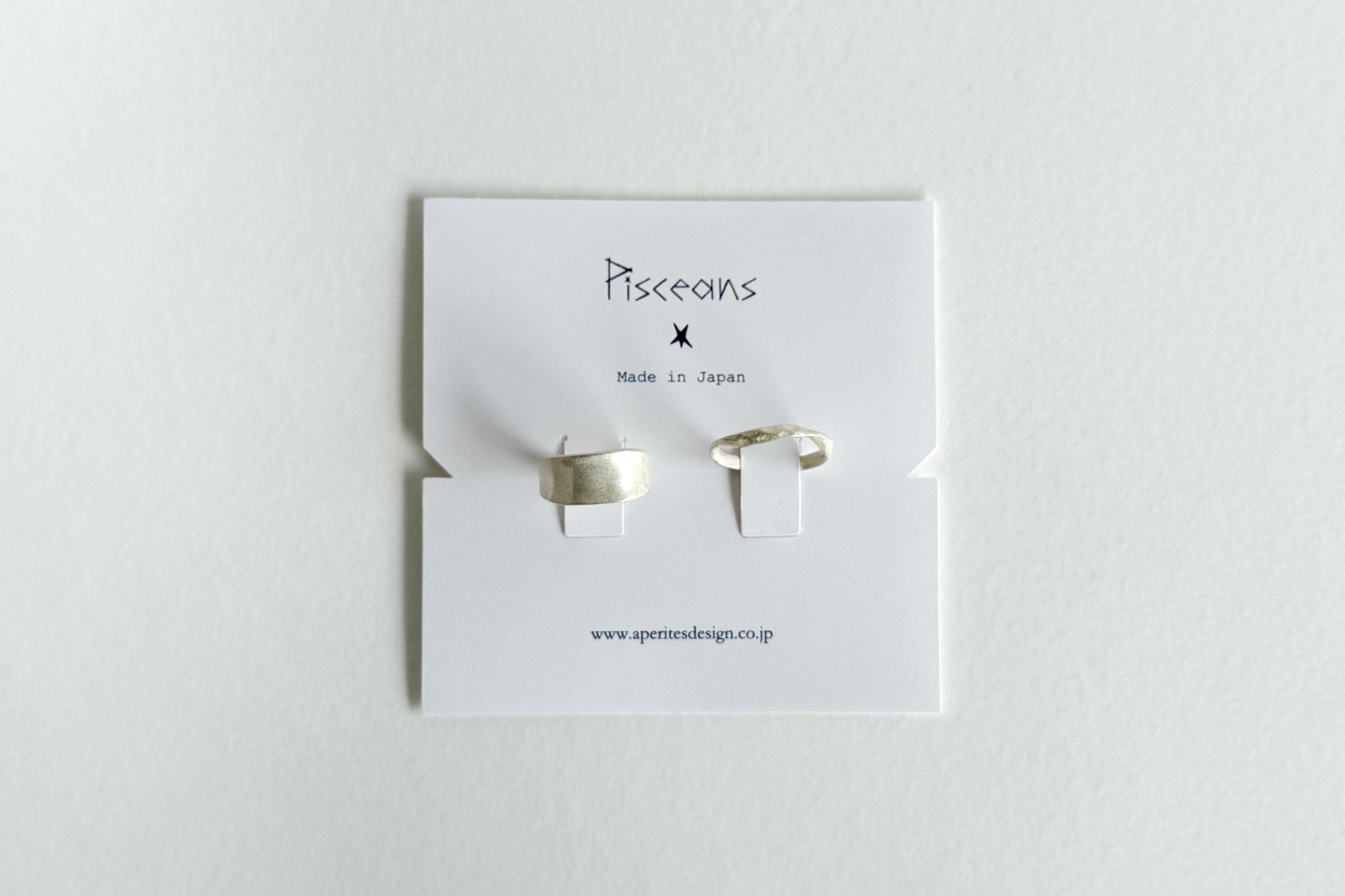 Pisceans - 凹弧&扭轉戒指兩件組 SV