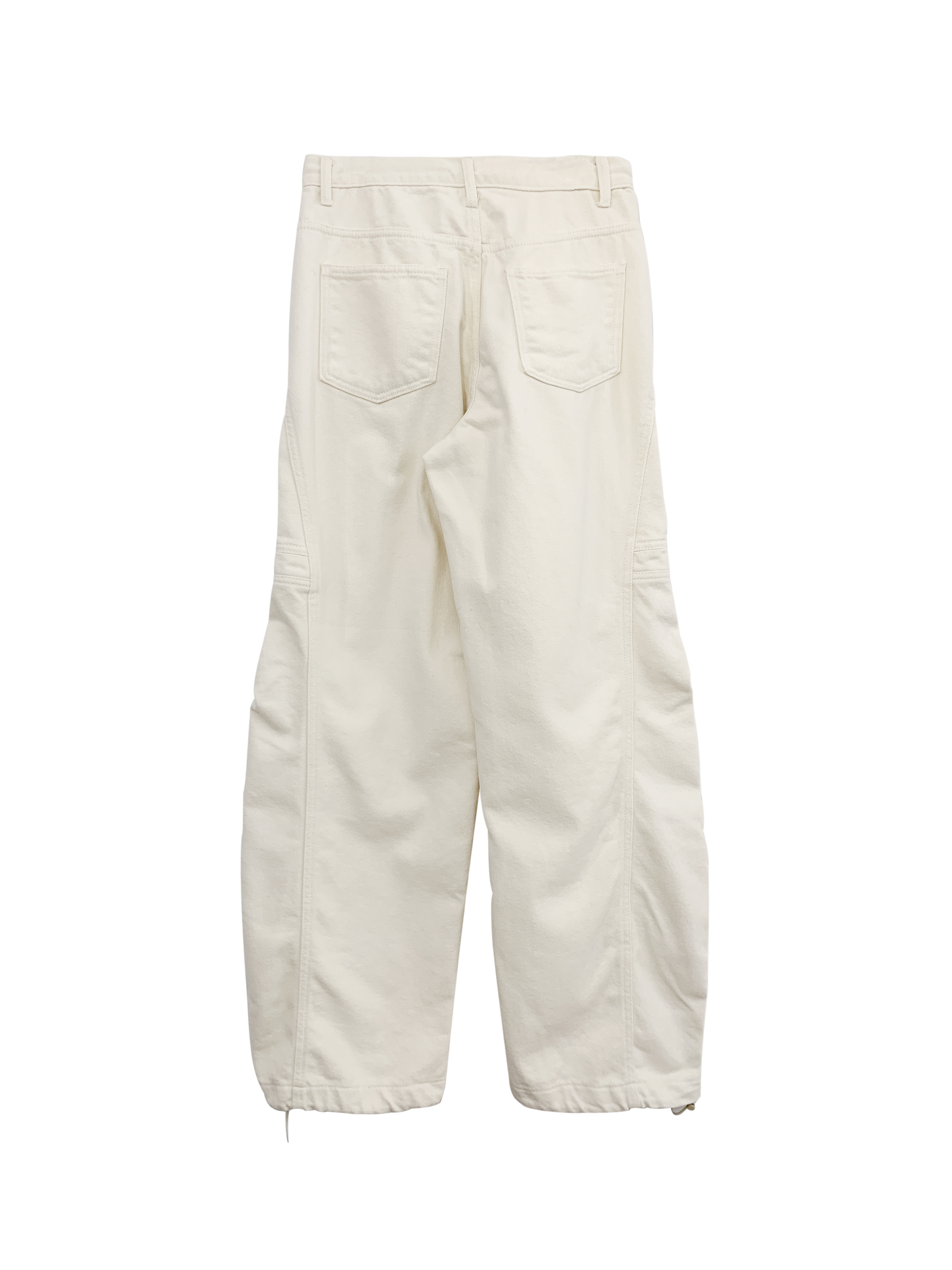 米白工作褲