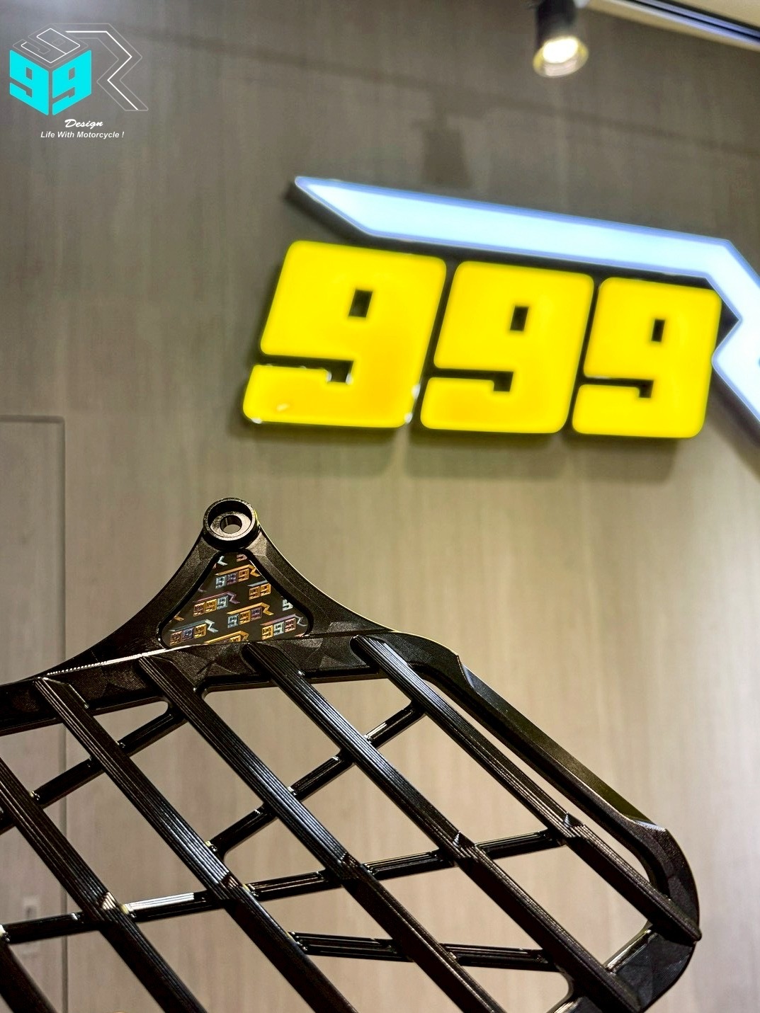 WORK-Racing 一體式水箱護罩鈦片