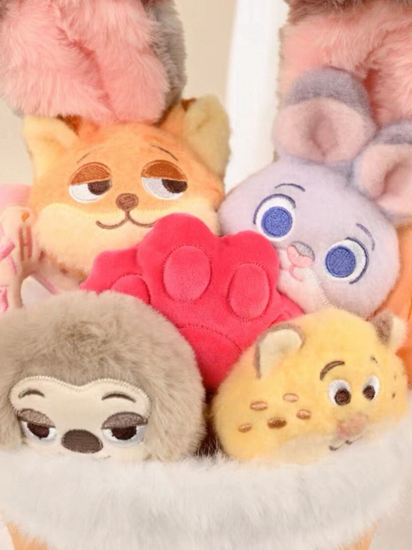 動物方城市 毛絨玩偶 花束