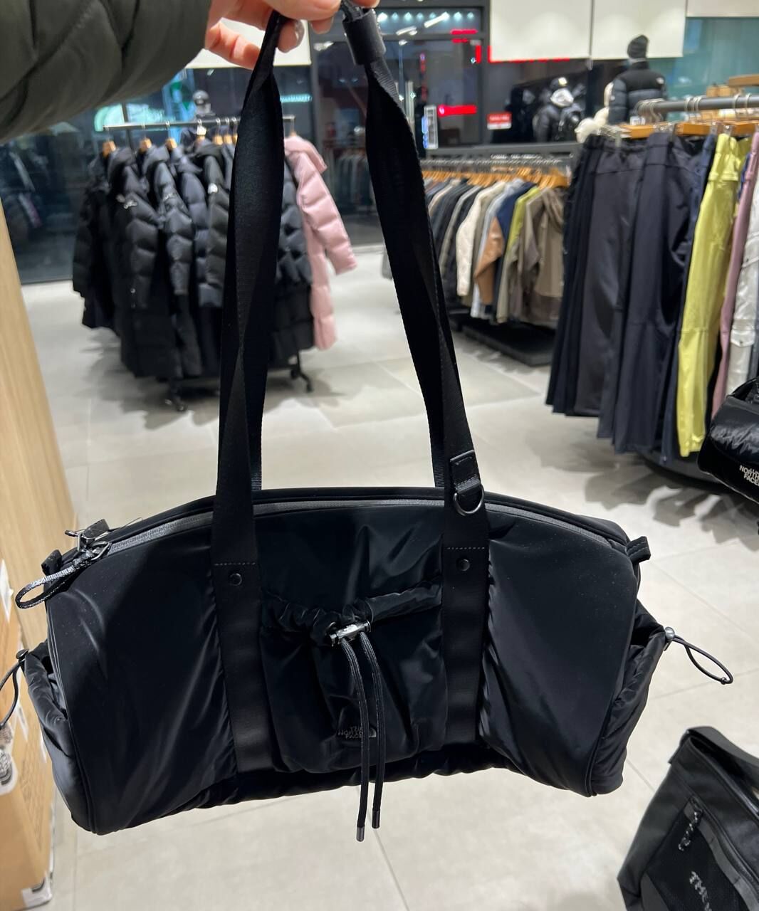 [K] THENORTHFACE MATT BLACK NN2PR64J-MBK BONNEY DUFFLE BAG S, 1000008431591  (KTNF57)