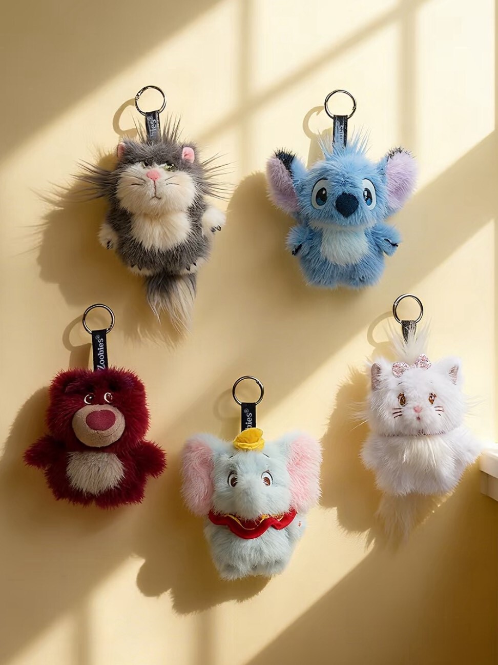 正版授權 迪士尼 人氣角色 毛絨造型 吊飾包