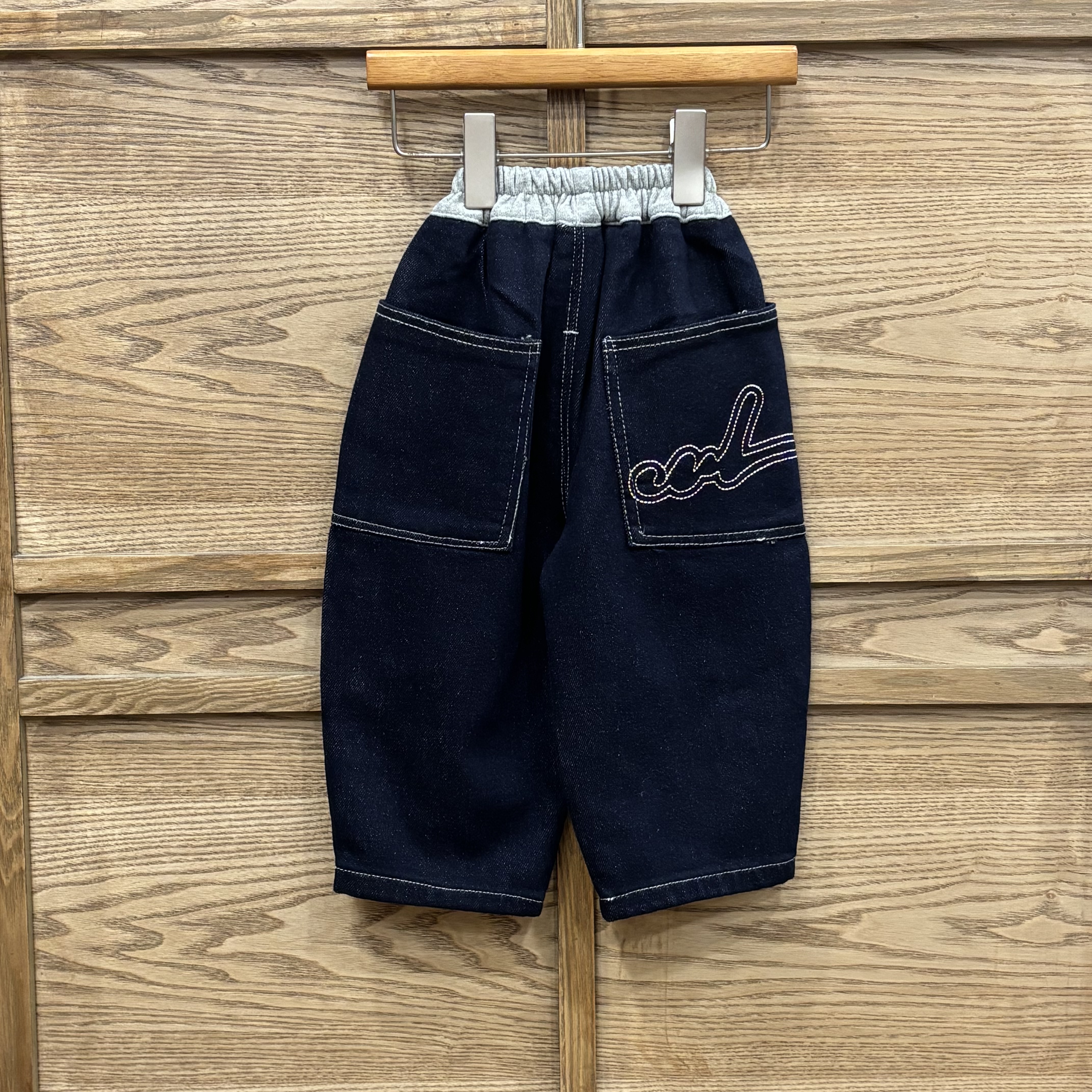 A03637棉質腰頭原色牛仔褲