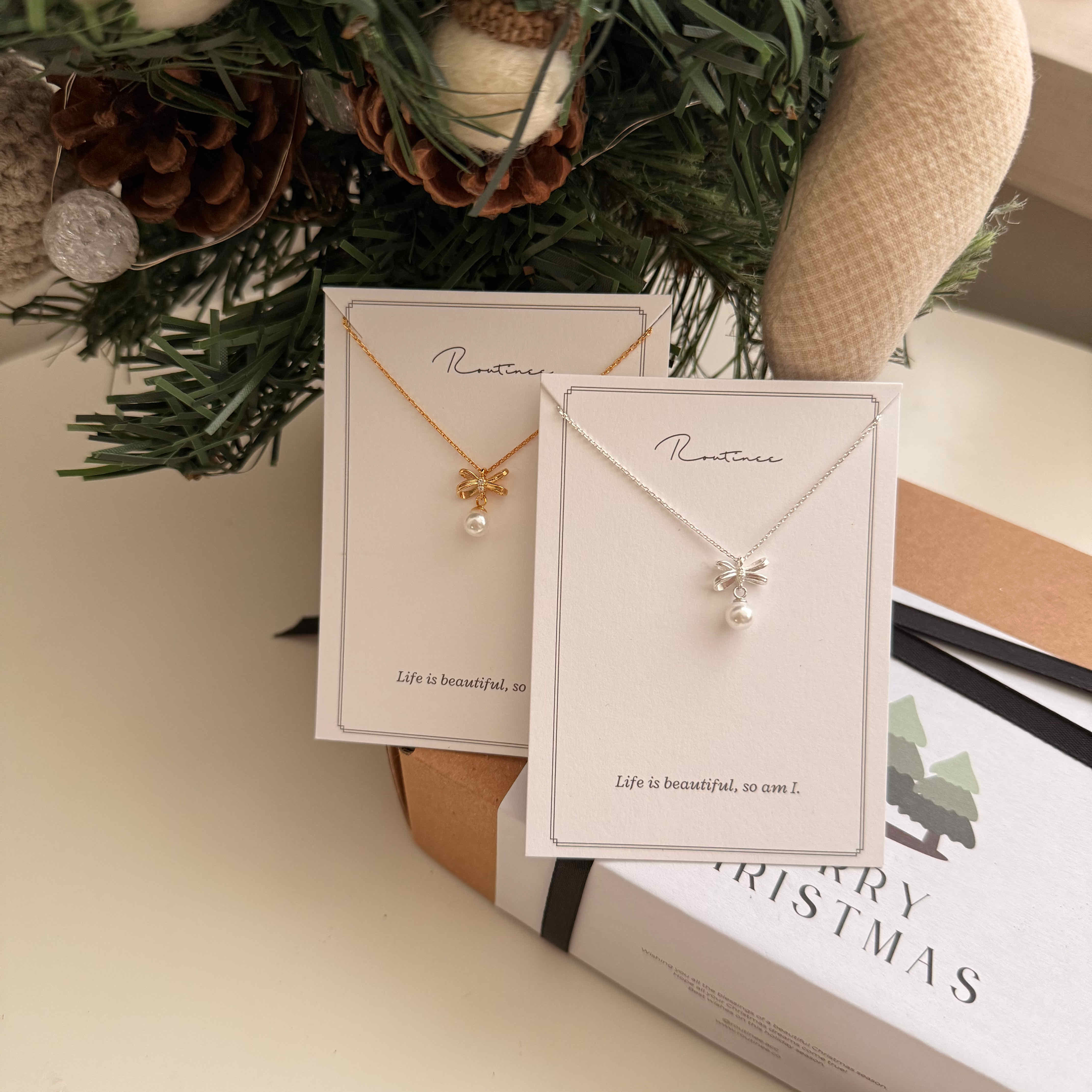 🇰🇷925 silver 冬季戀歌 項鍊