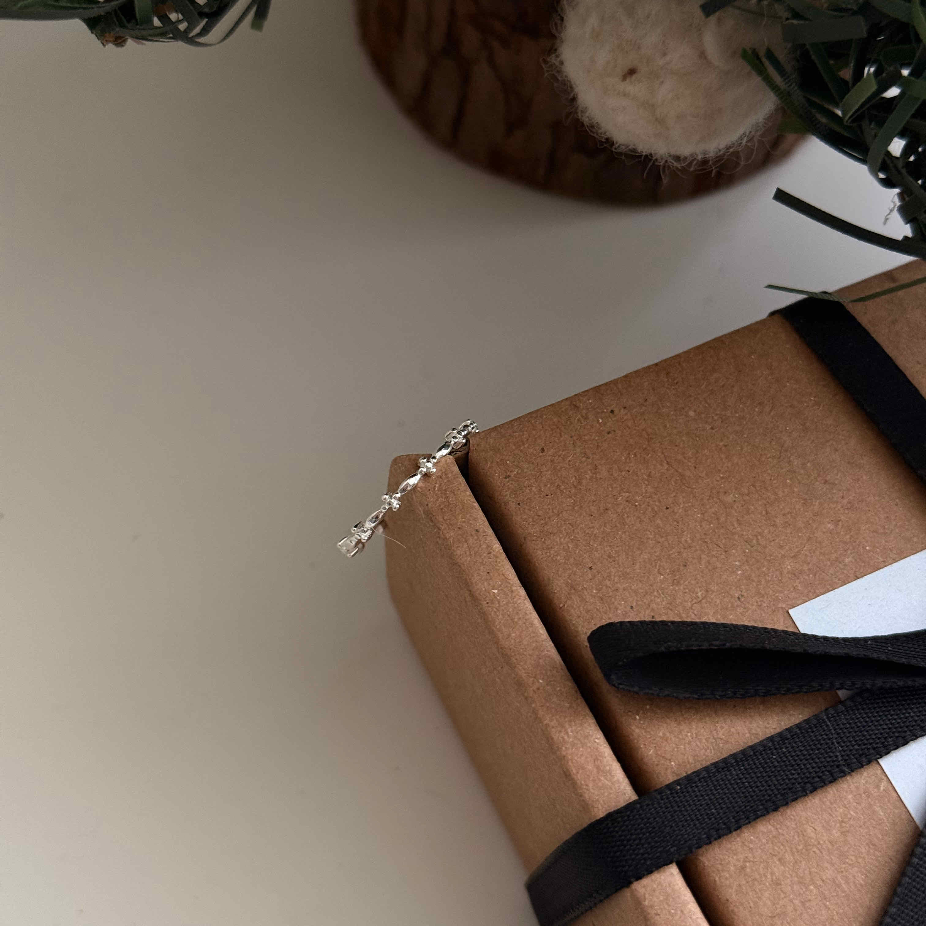 🇰🇷925 silver 古典花邊細戒指