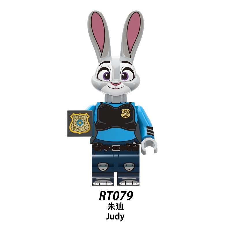 Zootopia Series Custom Minifigures Set Fit Lego RT8012