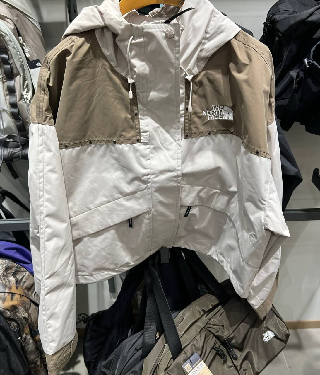 [K] THENORTHFACE WHITE SAND W'S VINTAGE VAIDEN JACKET, NJ2HR80K-WHS (KTNF100)