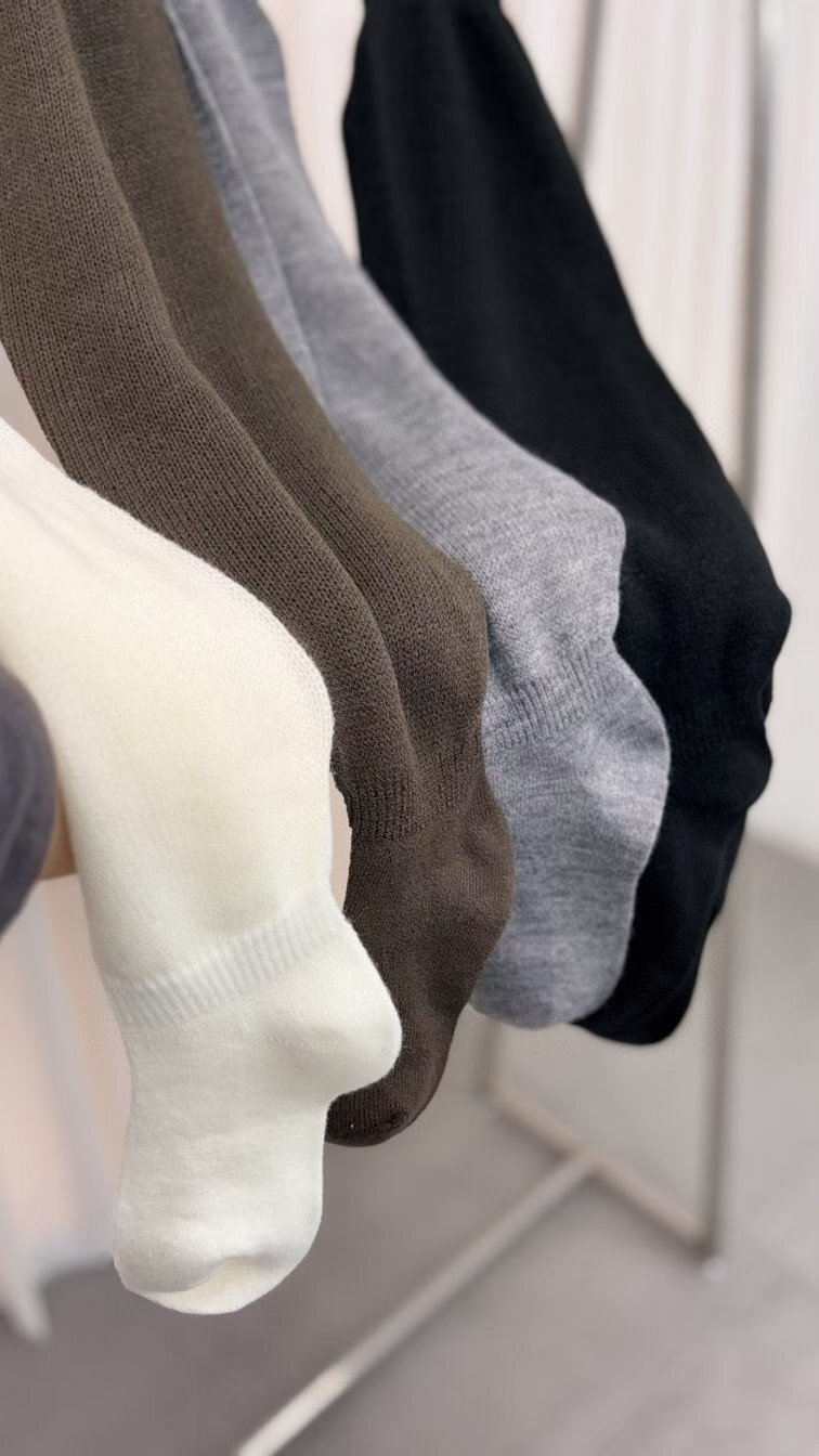 CT5339 💜新款連腳襪套小腿堆堆襪 (任選2對$88)