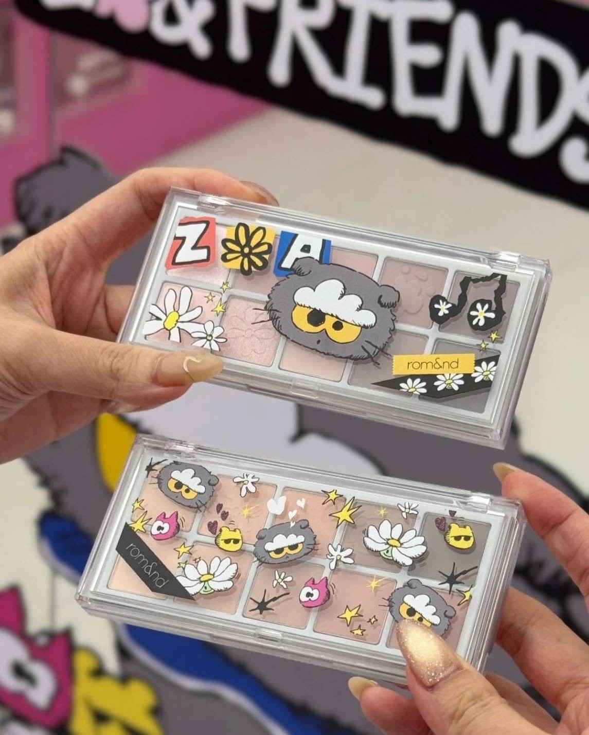 📦預購 Romand x ZO&FRIEND聯名-勝過眼皮十色眼影盤