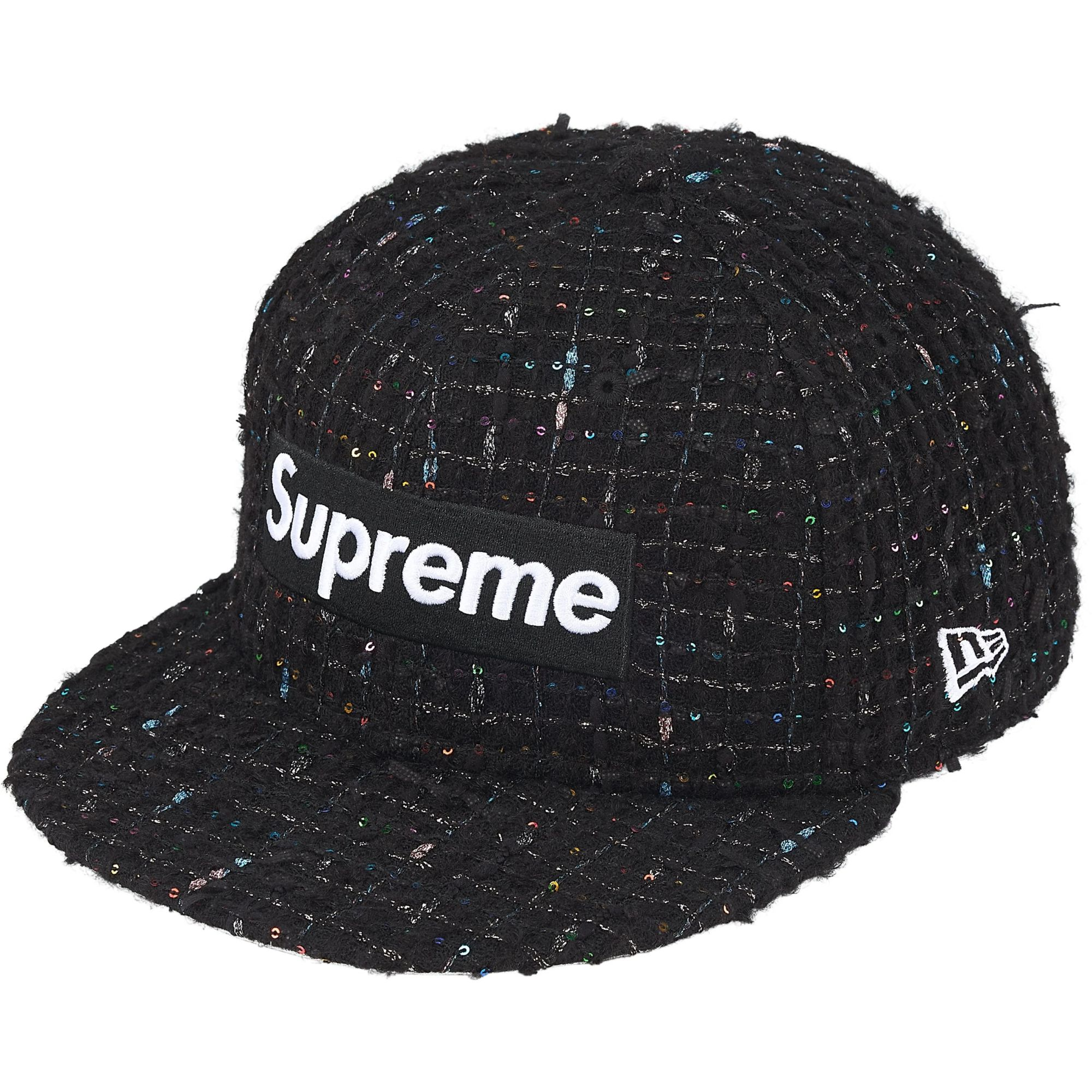2025AW SUPREME Bouclé Box Logo New Era 59Fifty Fitted Cap 刺繡 棒球帽 帽子 全封帽 現貨 FW25H82
