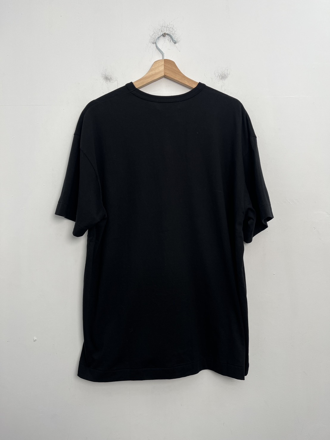CDG Pink Logo OVERSIZED T-SHIRT 大阪限定 BLACK SIZE S