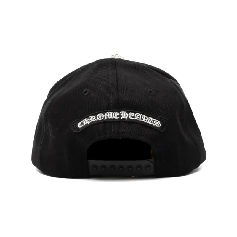 CHROME HEARTS HAT BSBL CAP 棒球帽 925銀飾 歌德 黑色