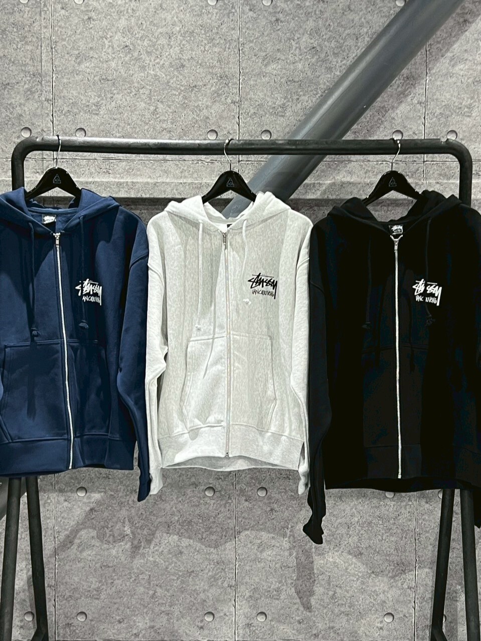 STUSSY 溫哥華店鋪限定 拉鍊外套