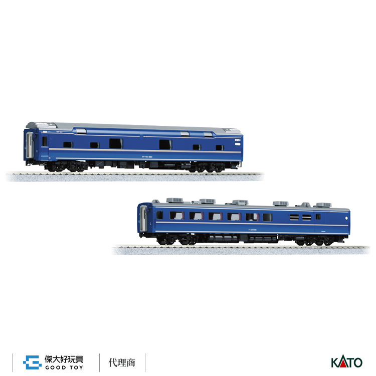 KATO 3-537 (HO) 客車 24系寢台特急「北斗星」OHOHANE24・SUSHI24 (2輛)