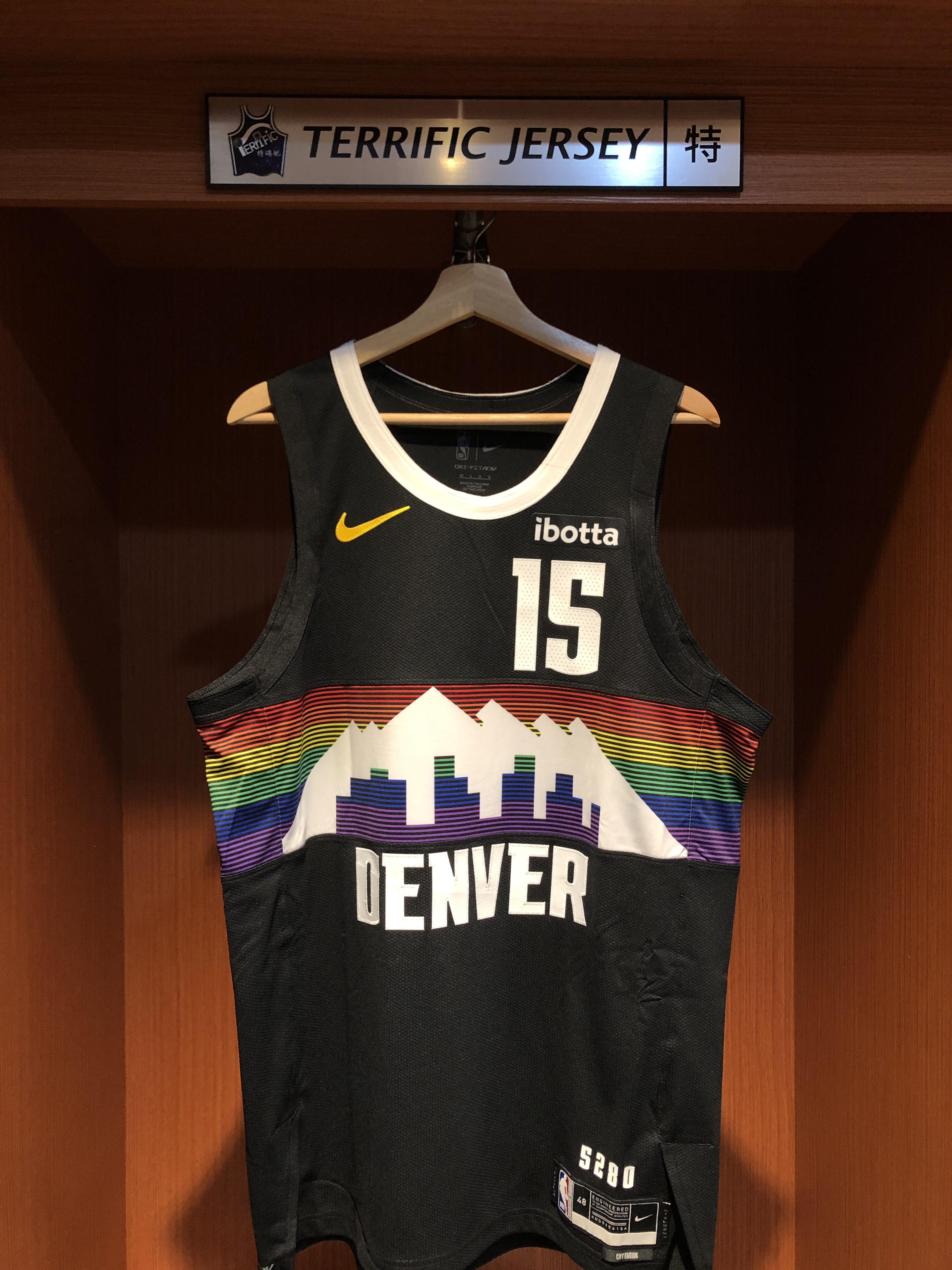 NBA球衣 Nikola Jokic 丹佛金塊城市 25-26 City Nike Authentic 球員版 電繡 含贊助商標 全新