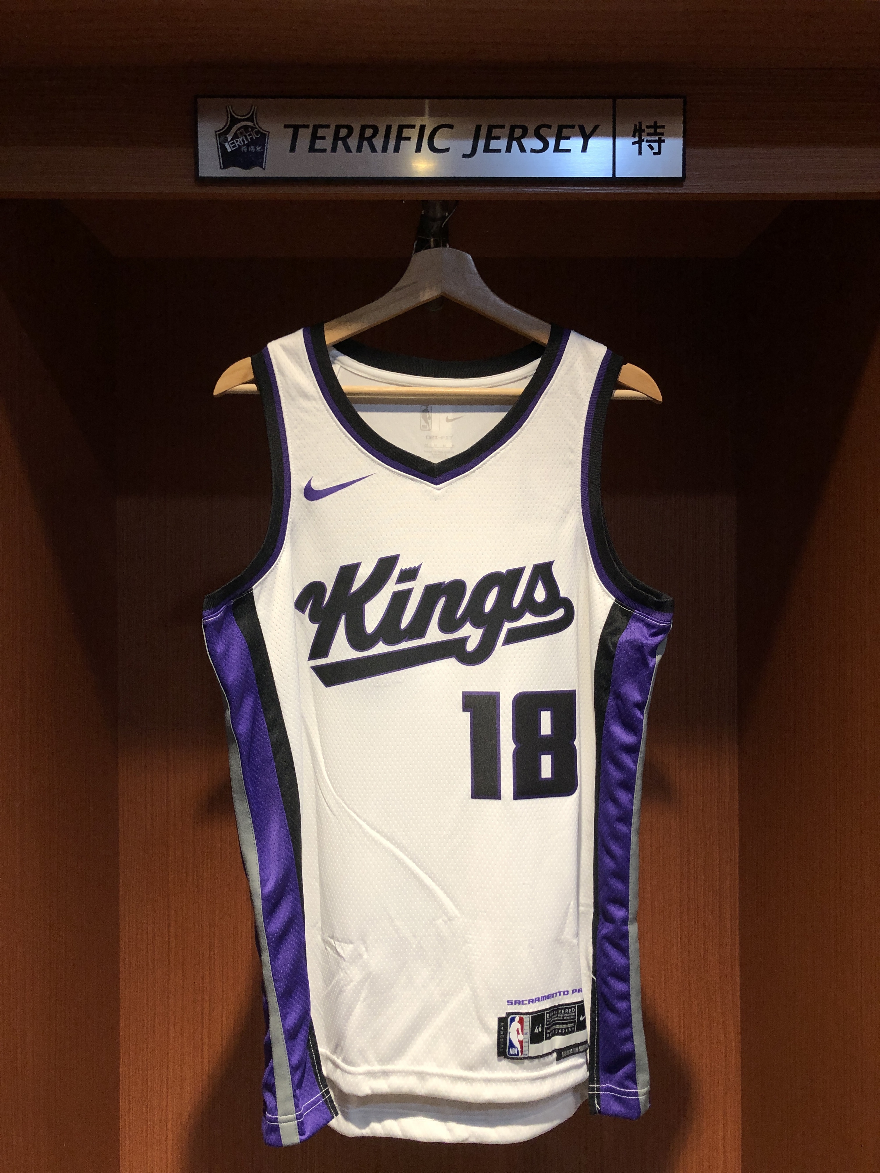 NBA球衣 Russell Westbrook 沙加緬度國王白 Association Nike Swingman 球迷版 熱轉印 全新